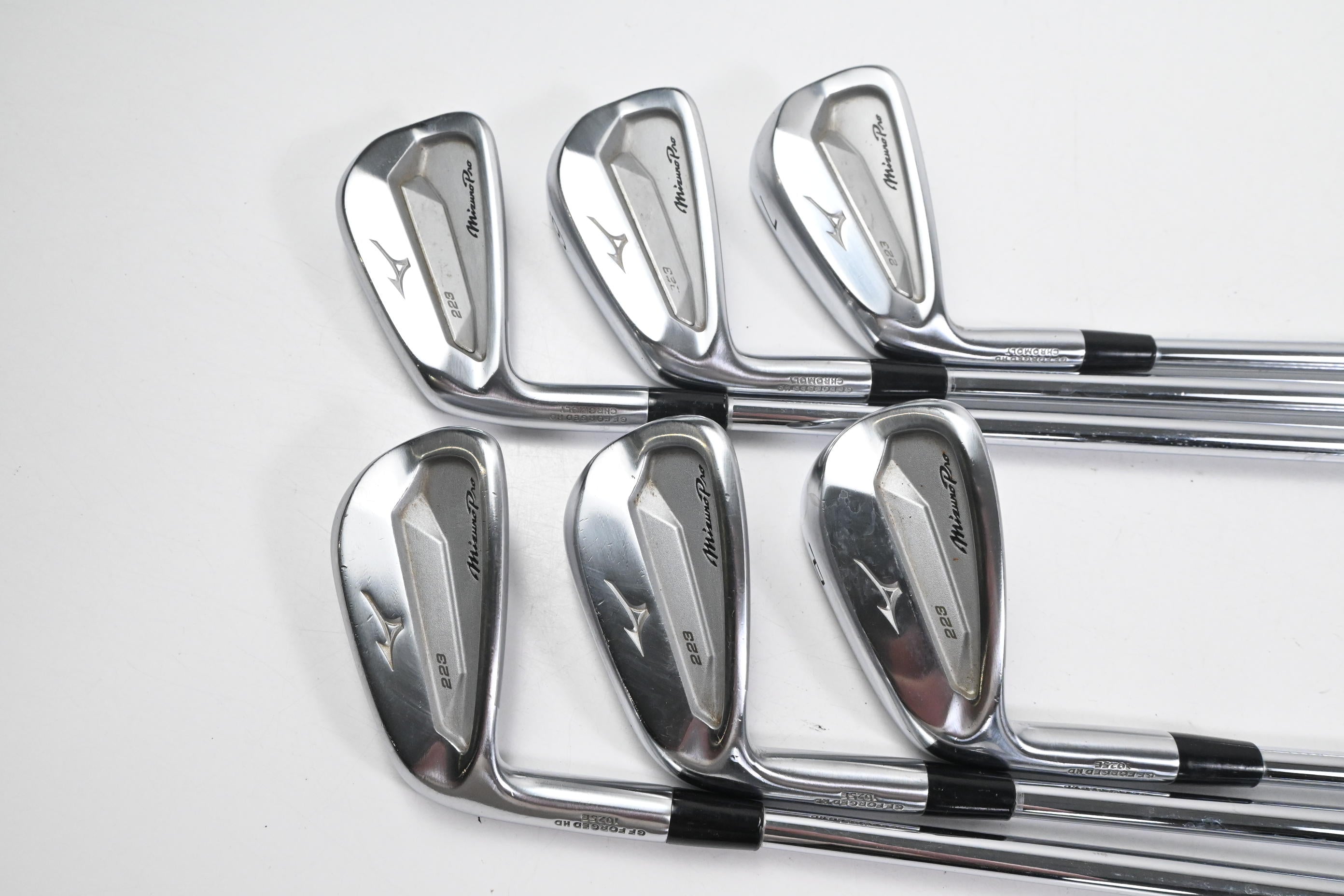Left Hand Mizuno Pro 223 Irons / 5-PW / Stiff Flex N.S.Pro Modus3 Tour120 Shafts