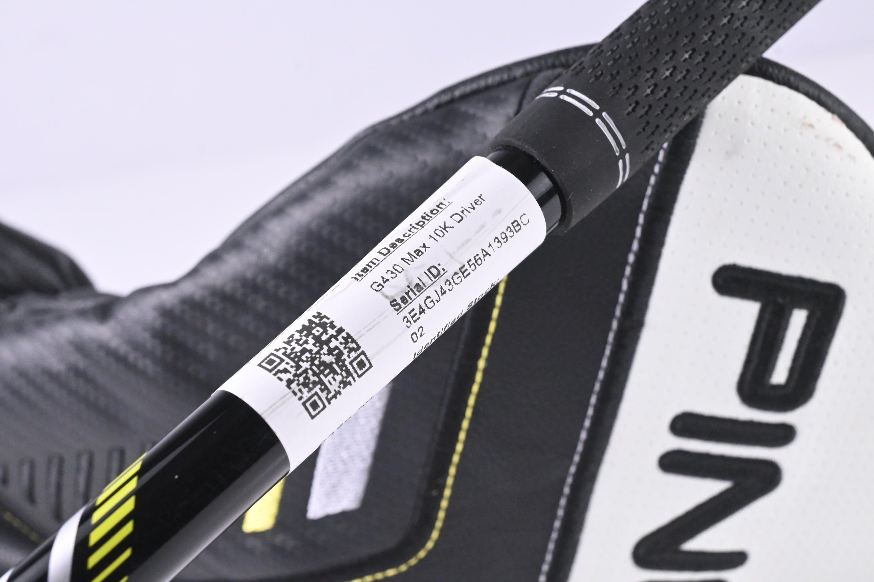 Ping G430 Max 10K Driver / 10.5 Degree / Stiff Flex Ping ALTA CB Black 55 Shaft