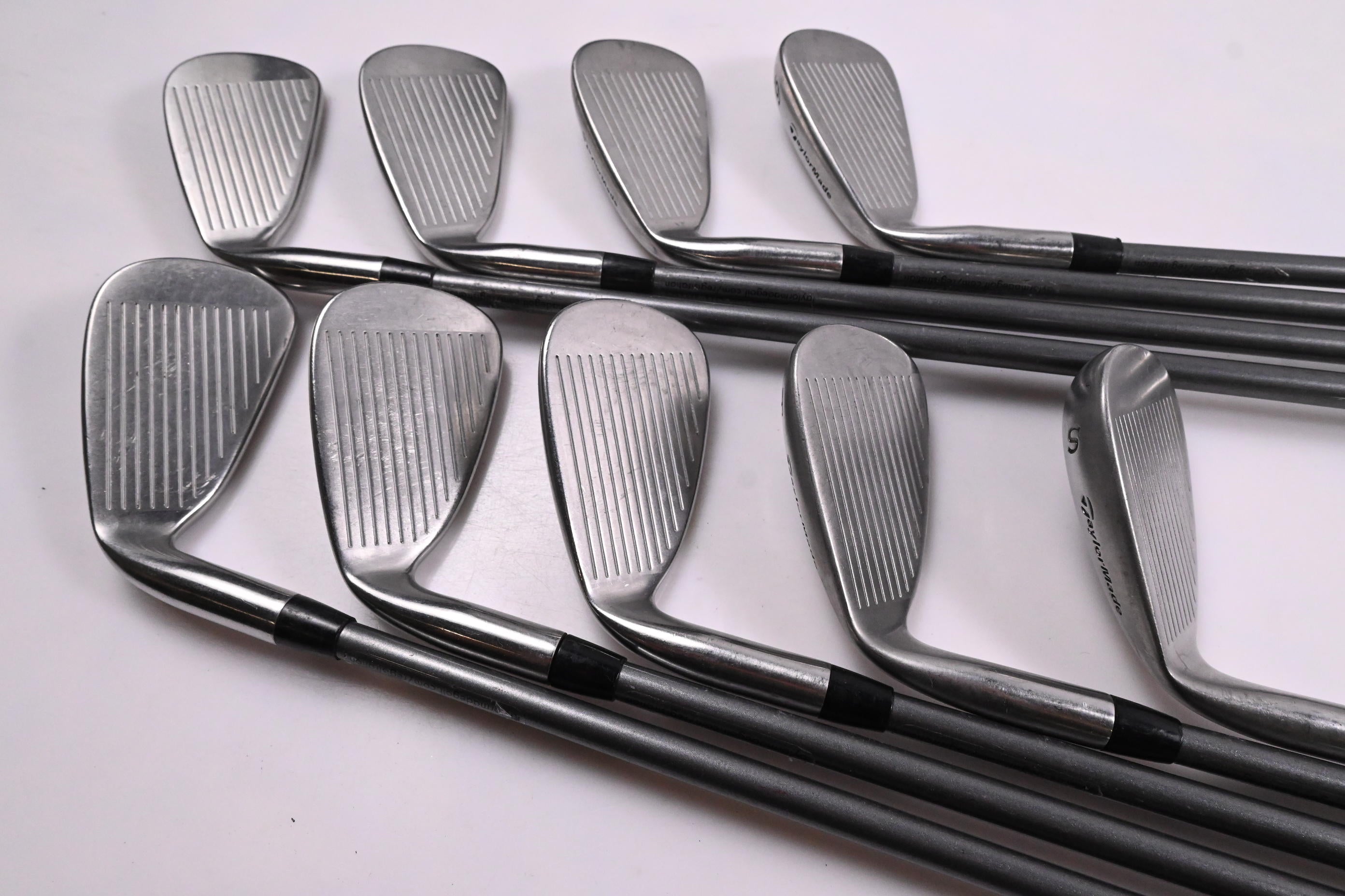 Taylormade 200 Steel Irons / 3-PW+SW / Regular Flex Taylormade 80 Shafts