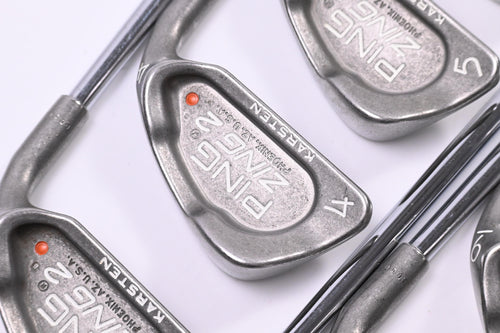 Ping Zing 2 Irons / 3-PW+GW / Orange Dot / Regular Flex Ping Karsten Shafts