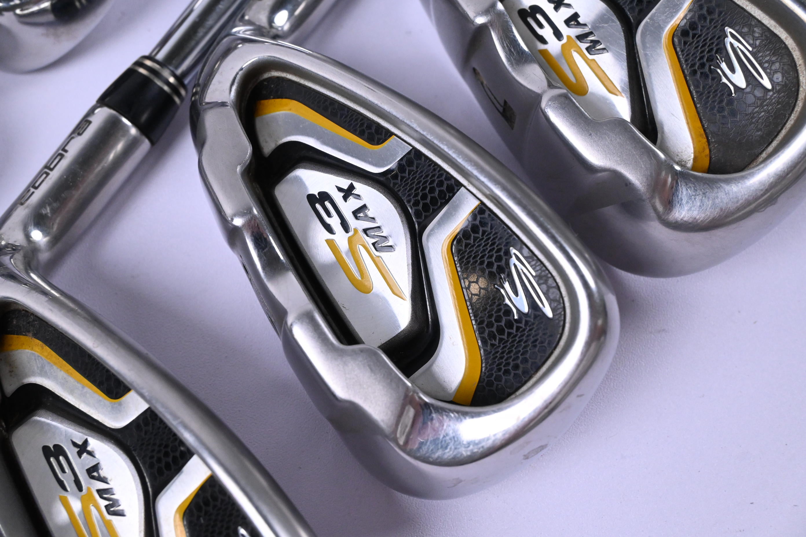 Cobra S3 Max Irons / 4-PW+SW / Stiff Flex S3 Max Shafts