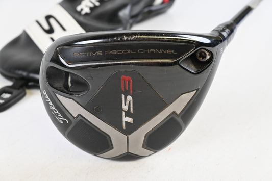 Titleist TS3 #3 Wood / 15 Degree / Regular Flex Kuro Kage Black 55 Shaft