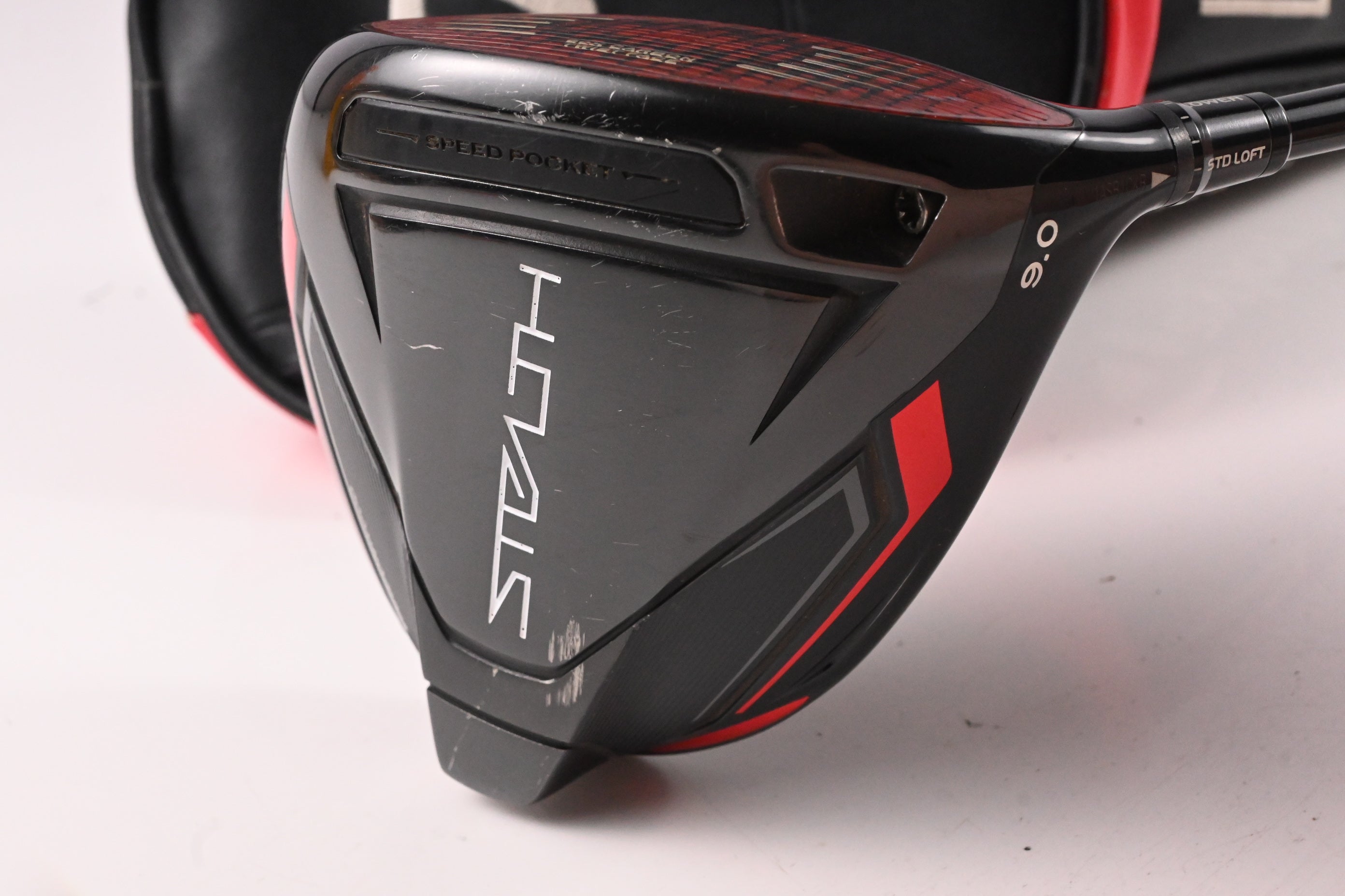 Taylormade Stealth Driver / 9 Degree / Stiff Flex HZRDUS Smoke Black RDX 60