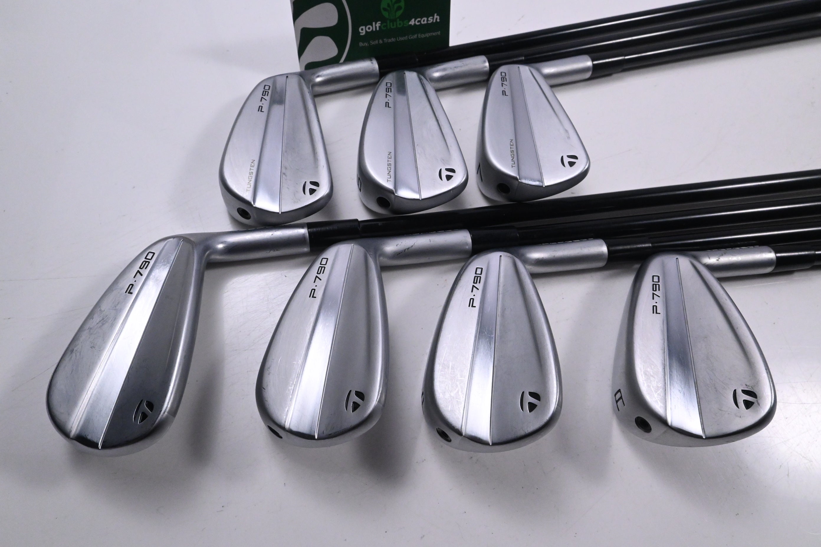 Taylormade P790 2023 Irons / 5-PW+AW / Regular Flex MMT 65 Shafts