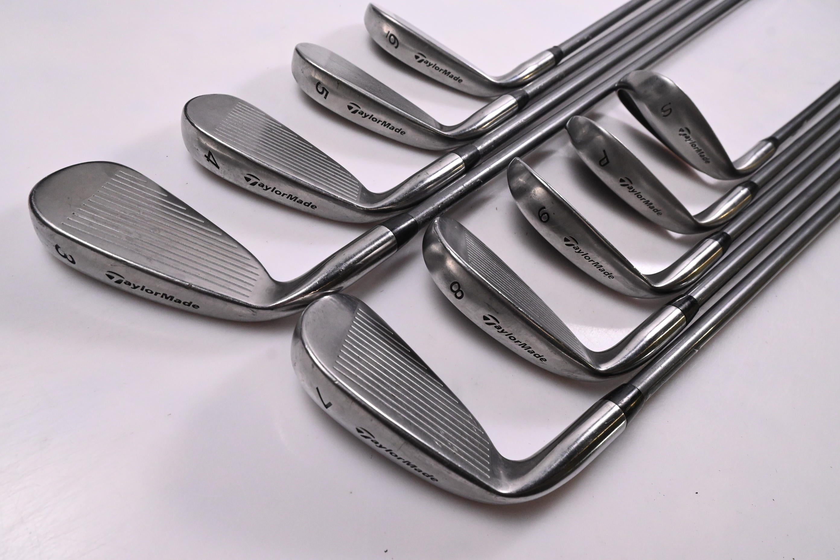 Taylormade 200 Steel Irons / 3-PW+SW / Regular Flex Taylormade 80 Shafts