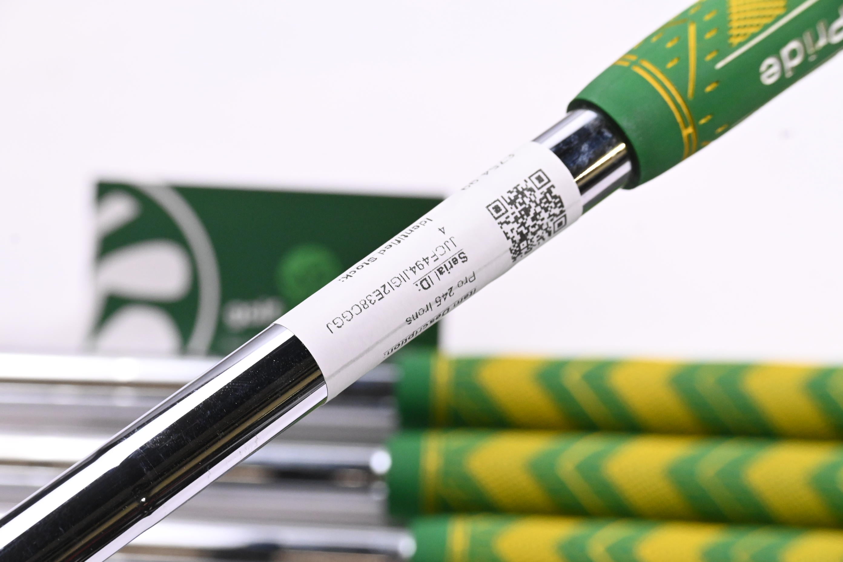 Mizuno Pro 245 Irons / 5-PW / Stiff Flex Steel Shafts