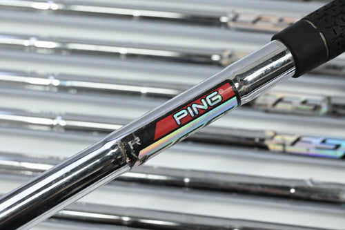 Ping G25 Irons / 4-PW+UW+SW+LW / Green Dot / Regular Flex Ping CFS Shafts