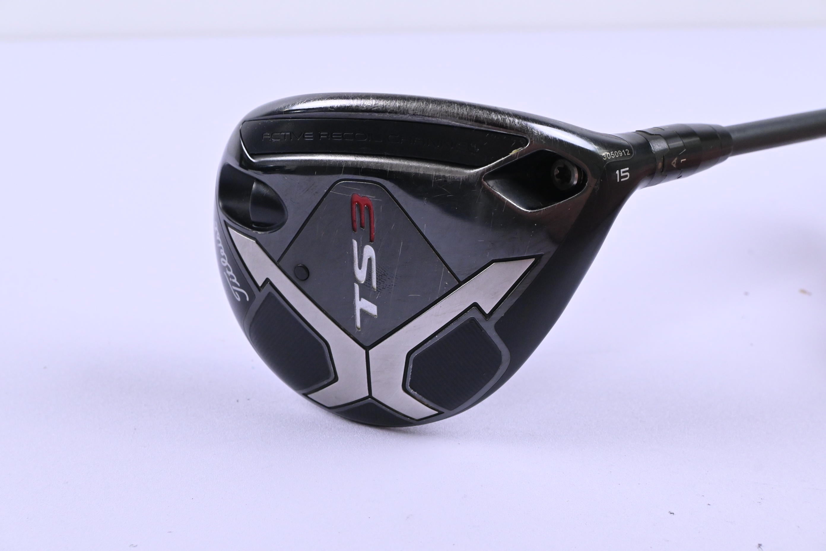 Titleist TS3 #3 Wood / 15 Degree / Stiff Flex HZRDUS Smoke Black 70 Shaft