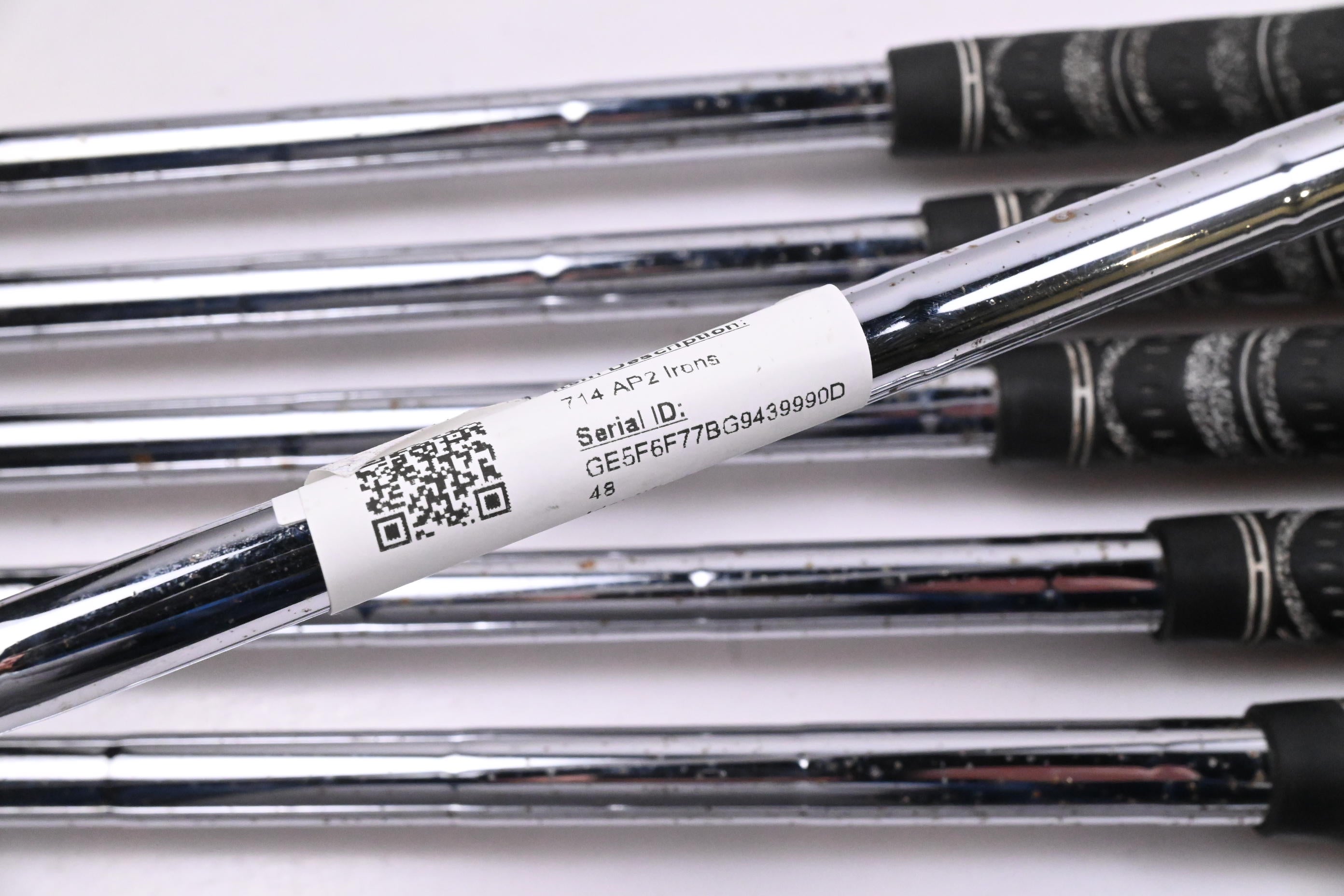 Titleist 714 AP2 Irons / 4-PW / Stiff Flex Steel Shafts