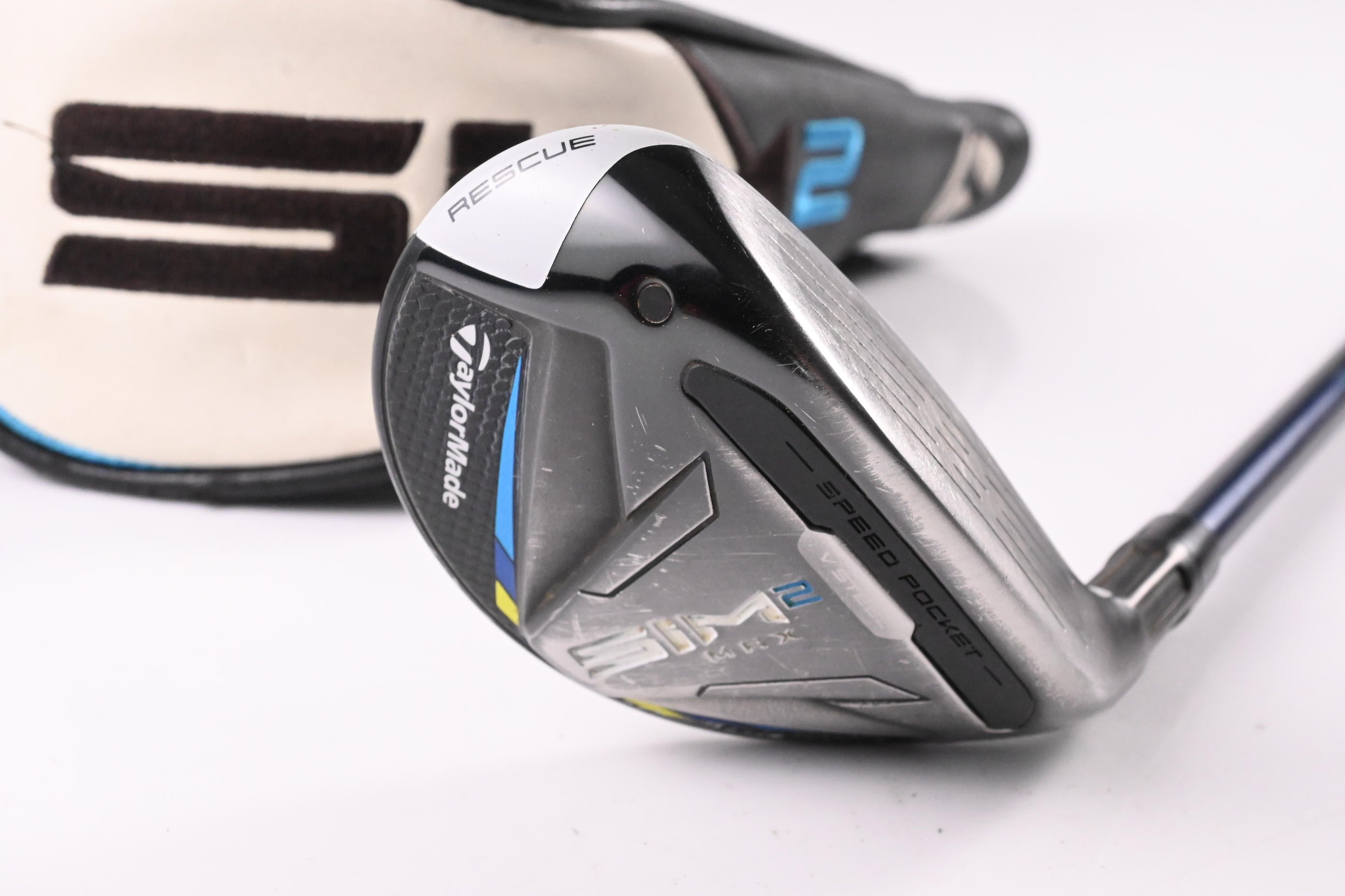 Taylormade SIM2 Max #3 Hybrid / 19 Degree / Stiff Flex Fujikura Ventus Blue 7