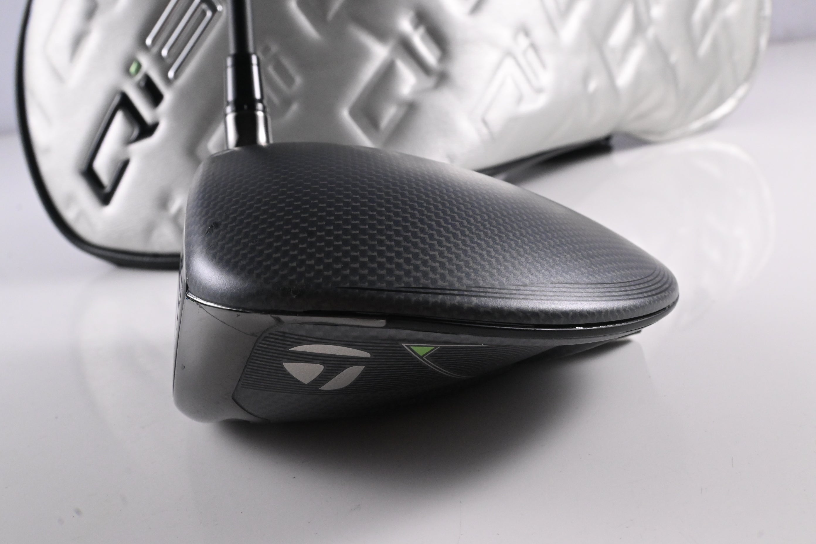 Left Hand Taylormade Qi35 Driver / 10.5 Degree / Stiff Flex Cypher 2.0 50 Shaft