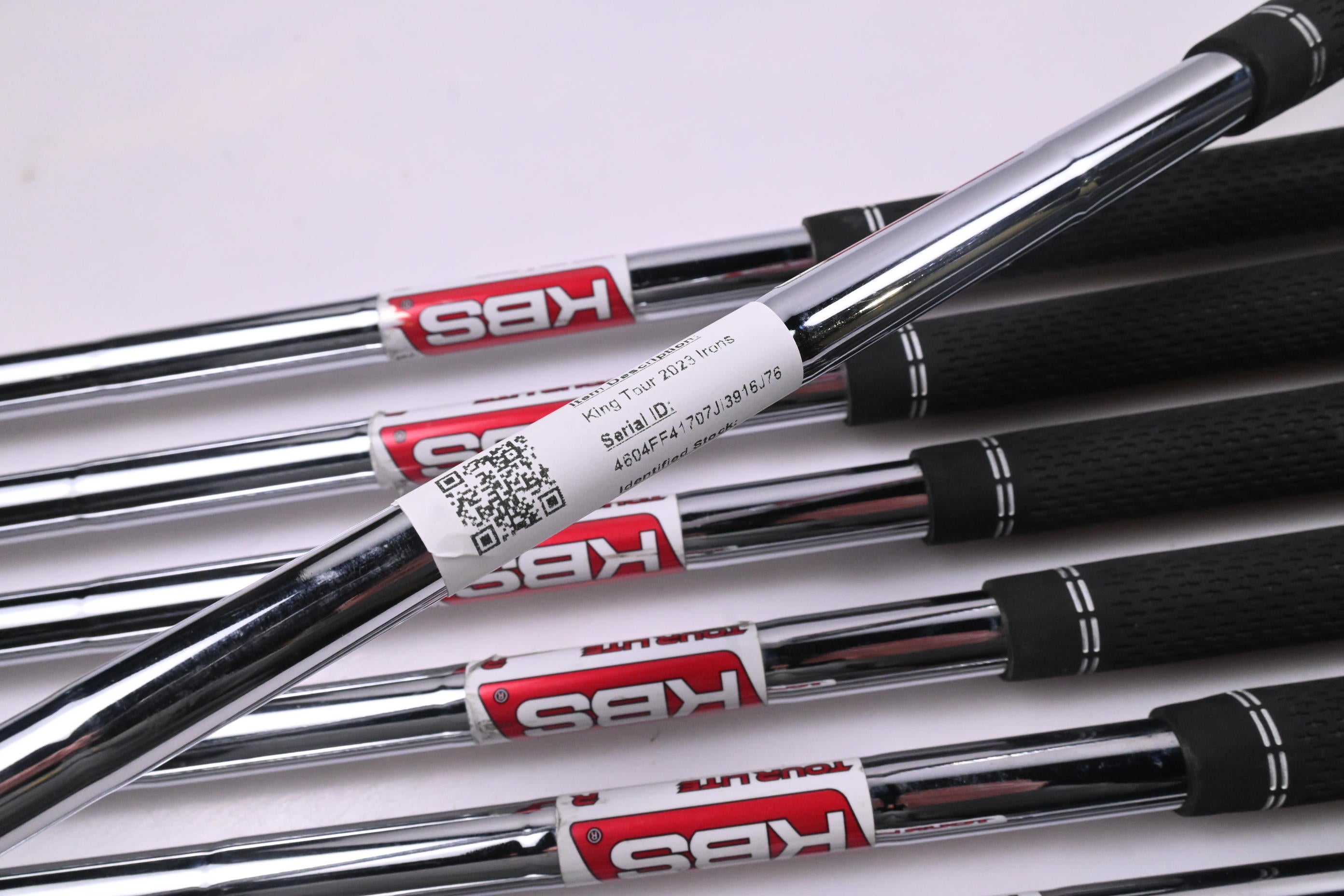 Cobra King Tour 2023 Irons / 4-PW / Regular Flex KBS Tour Lite Shafts