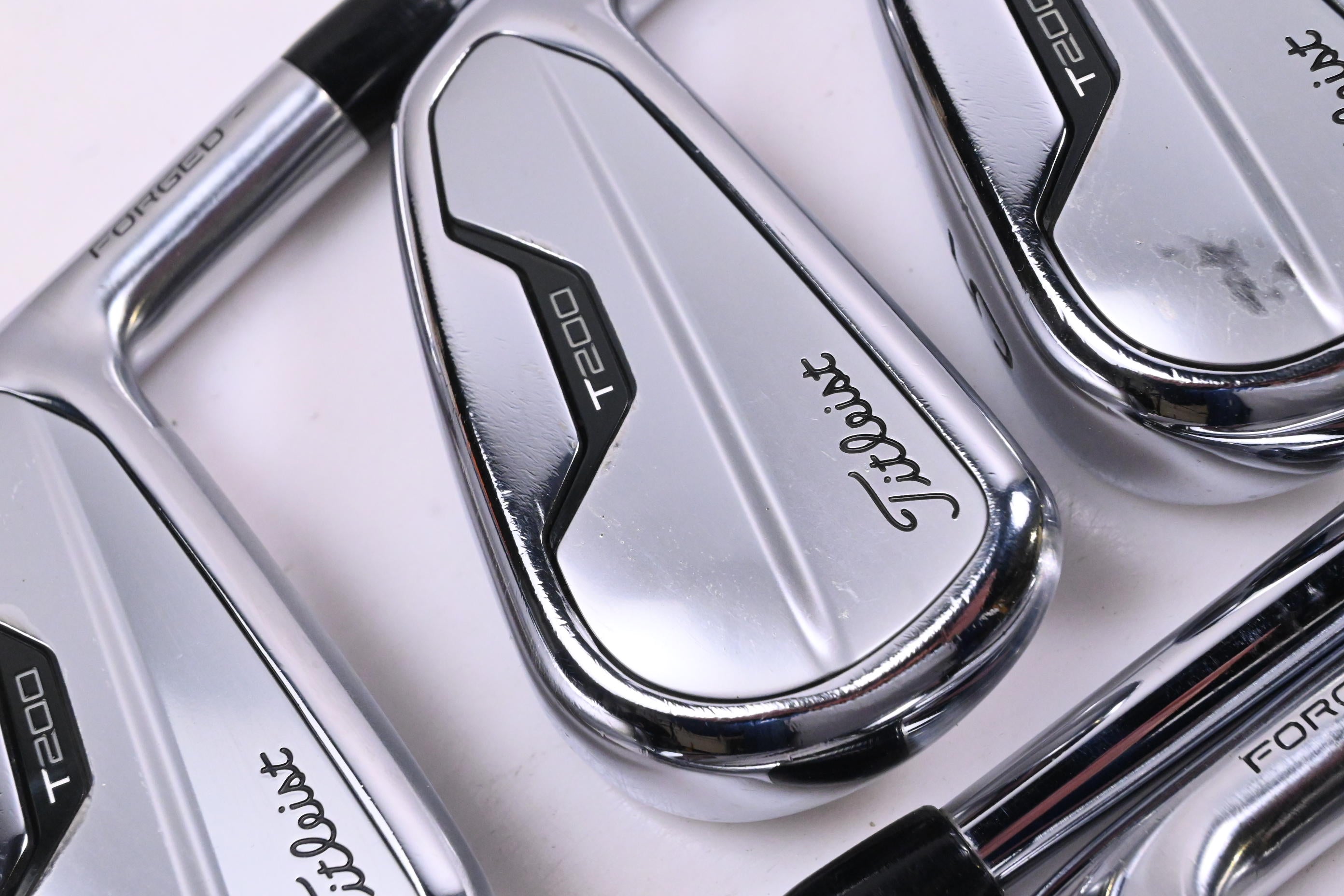 Titleist T200 2021 Irons / 3-PW / Stiff Flex AMT Tour White S300 Shafts