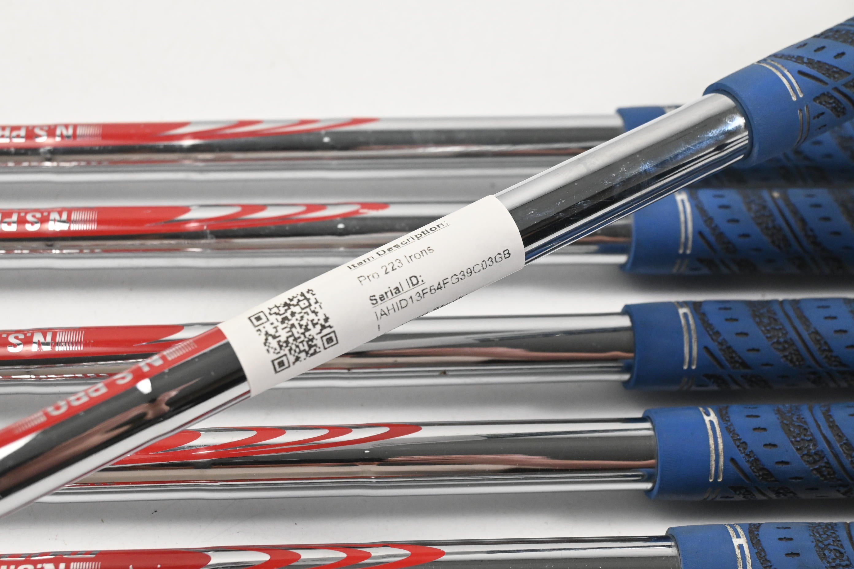 Left Hand Mizuno Pro 223 Irons / 5-PW / Stiff Flex N.S.Pro Modus3 Tour120 Shafts