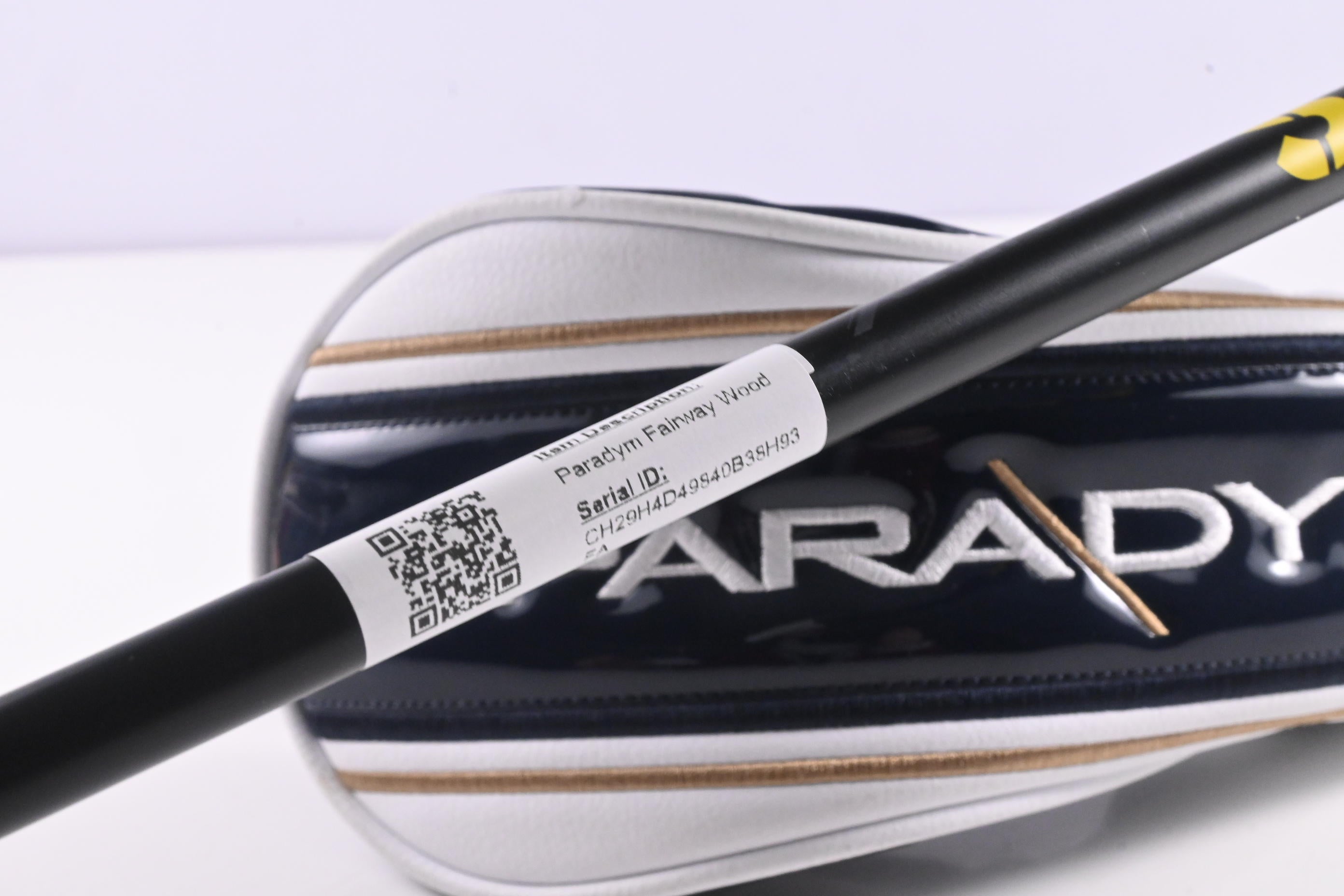 Left Hand Callaway Paradym #3 Wood / 15 Degree / Stiff Flex HZRDUS Yellow 76