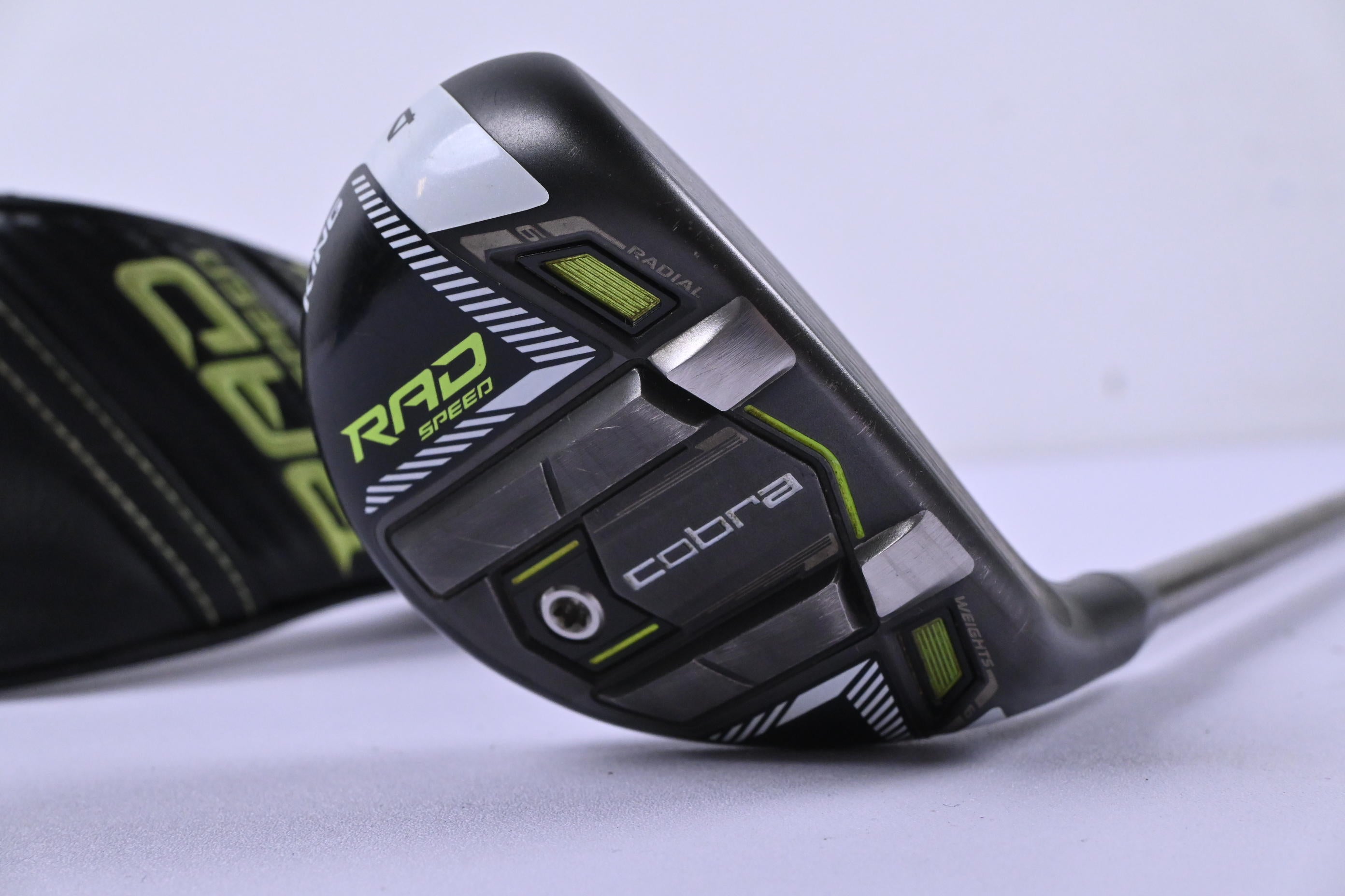 Cobra King Radspeed #4 Hybrid / 21 Degree / Stiff Flex UST Recoil ESX 480 Shaft
