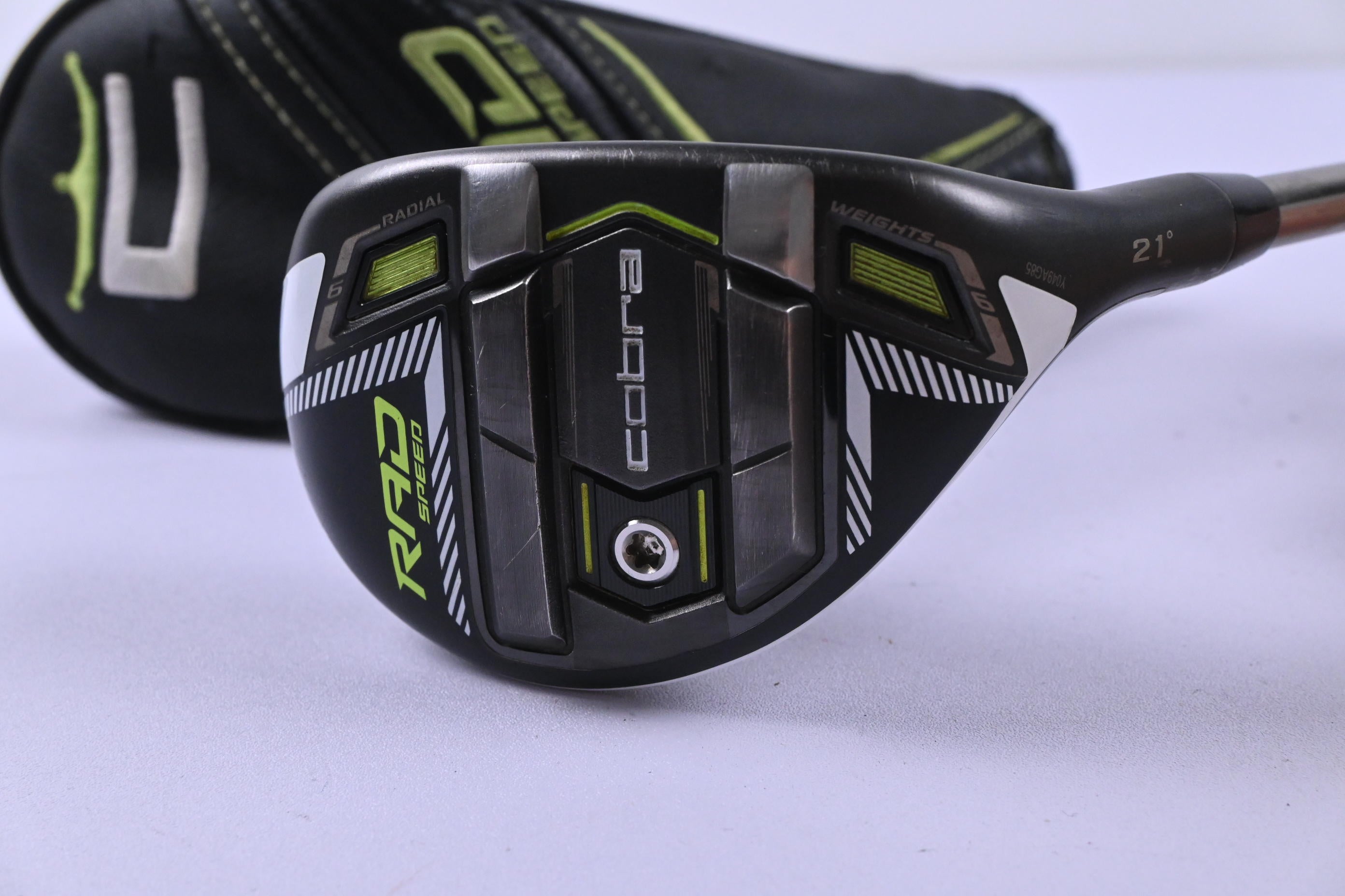 Cobra King Radspeed #4 Hybrid / 21 Degree / Stiff Flex UST Recoil ESX 480 Shaft