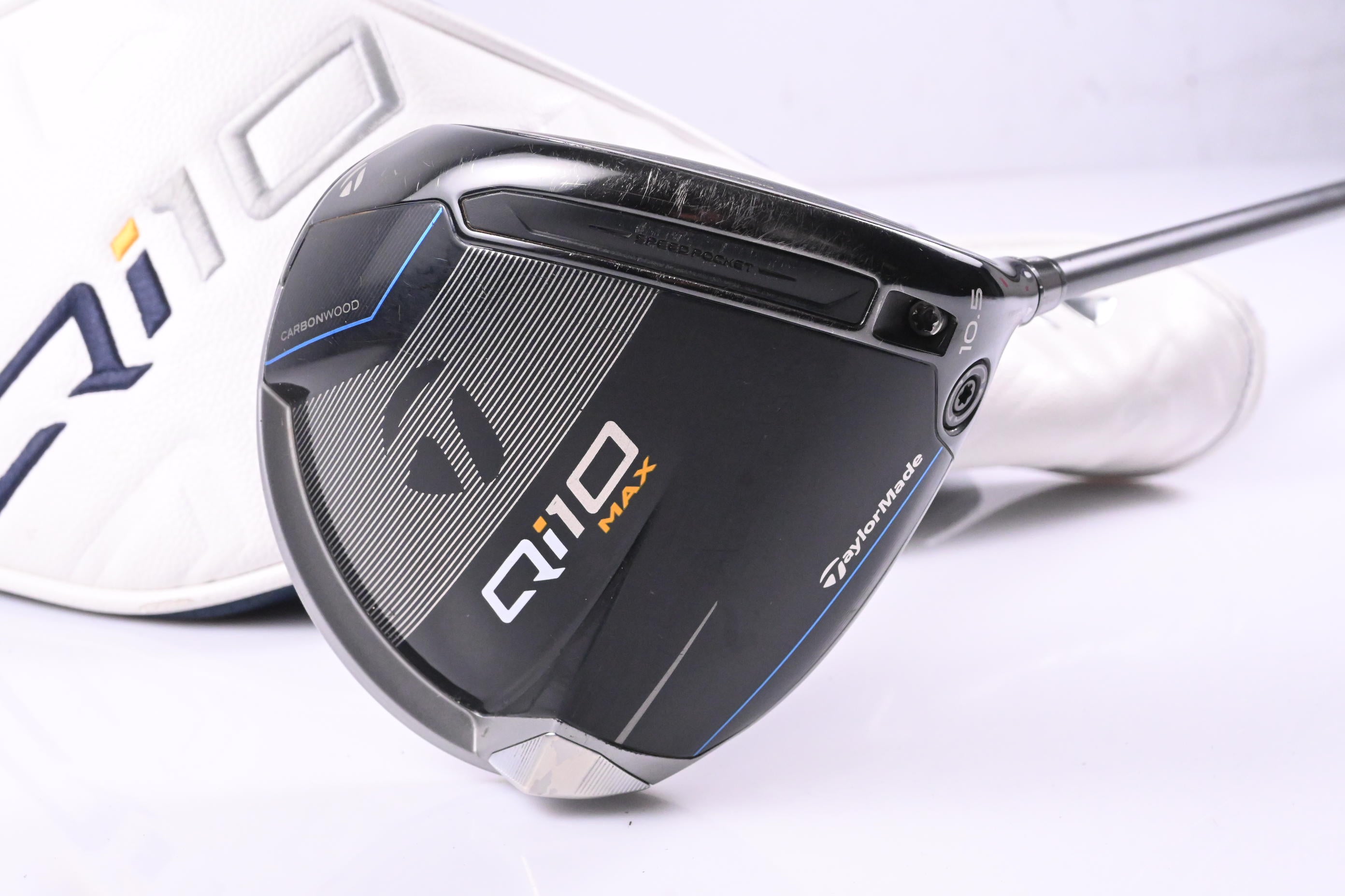 Taylormade Qi10 Max Driver / 10.5 Degree / Stiff Flex Aldila Rogue Silver 60
