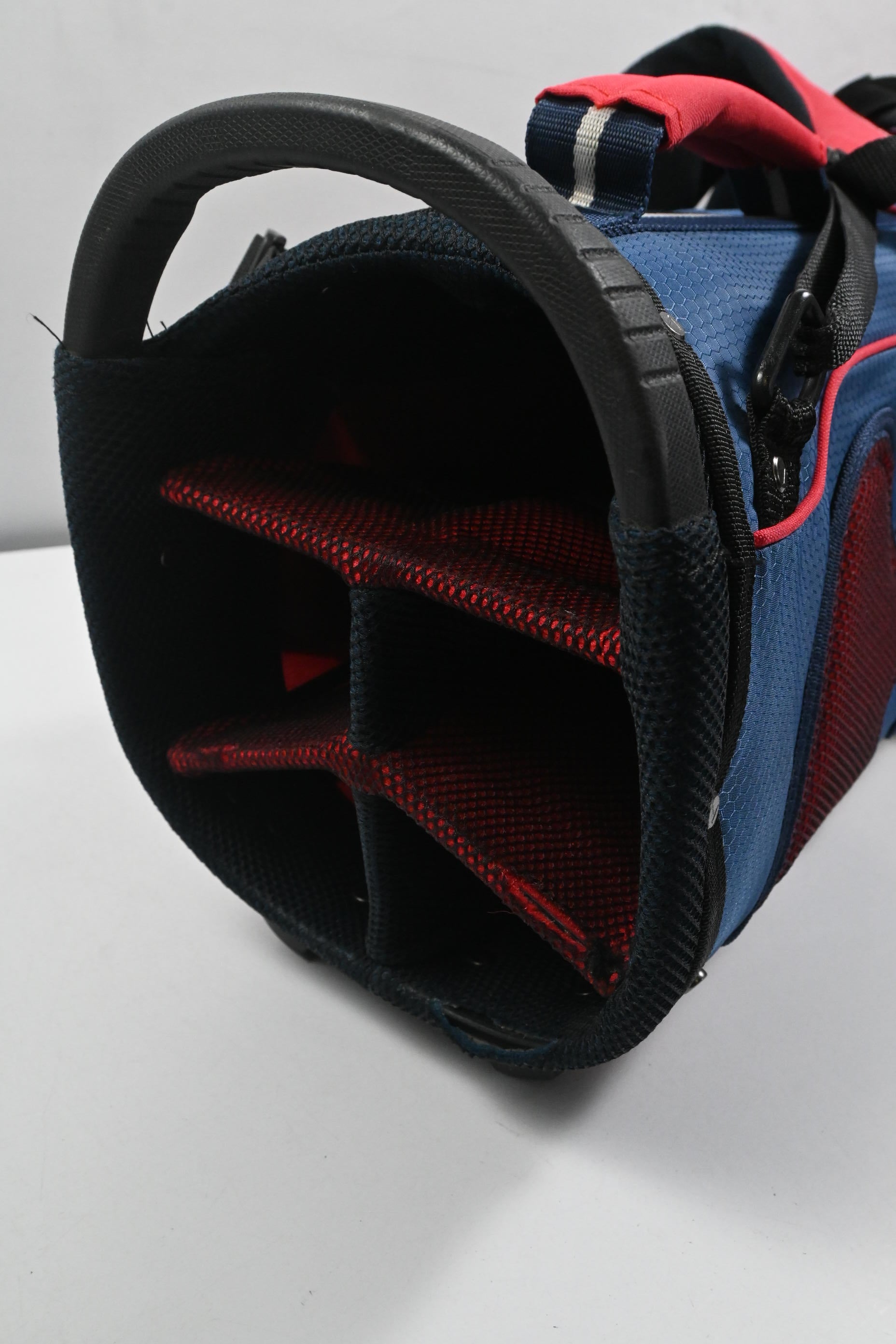 Callaway Chev Stand Bag / 5-Way Divider / Blue, Red