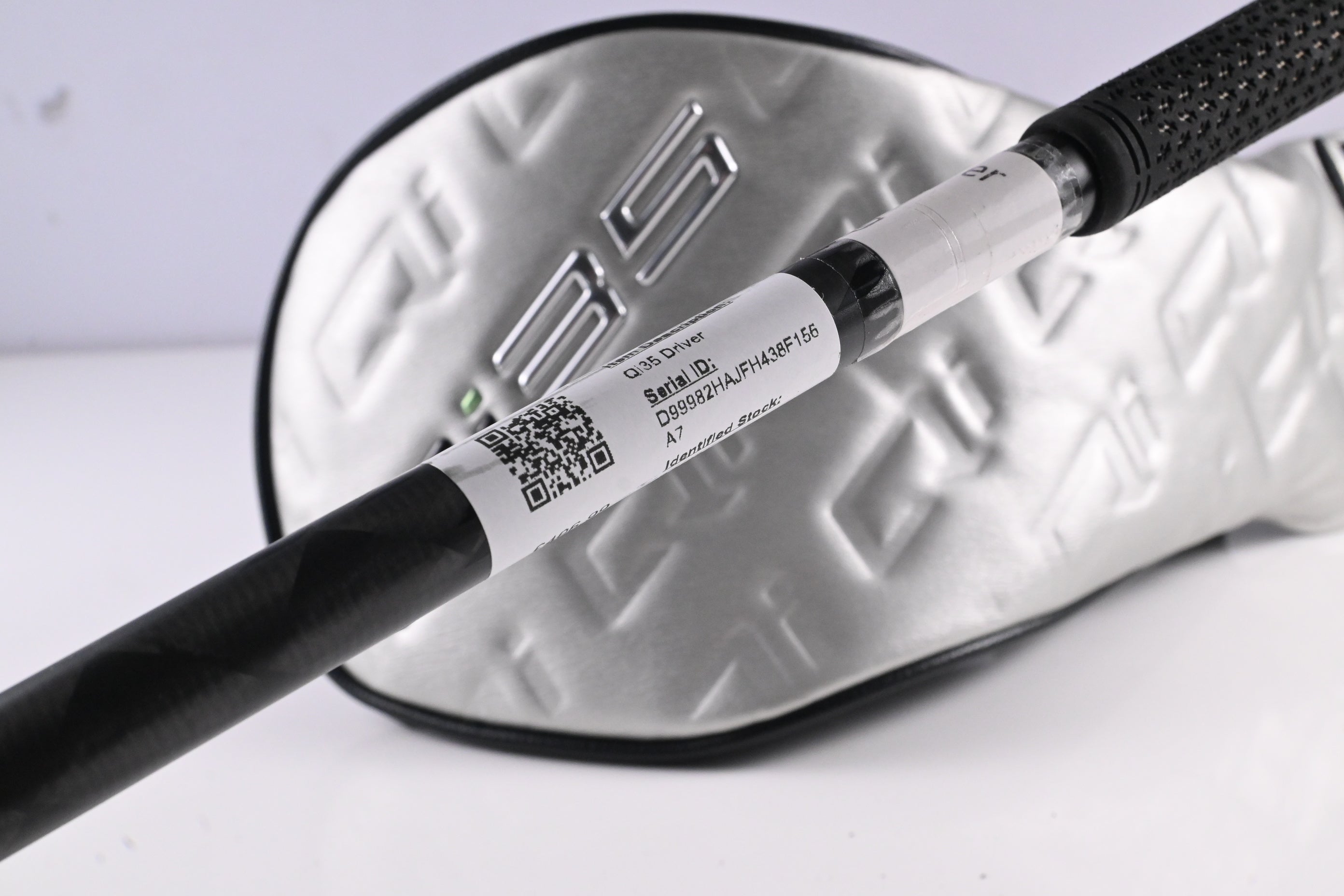 Left Hand Taylormade Qi35 Driver / 10.5 Degree / Stiff Flex Cypher 2.0 50 Shaft