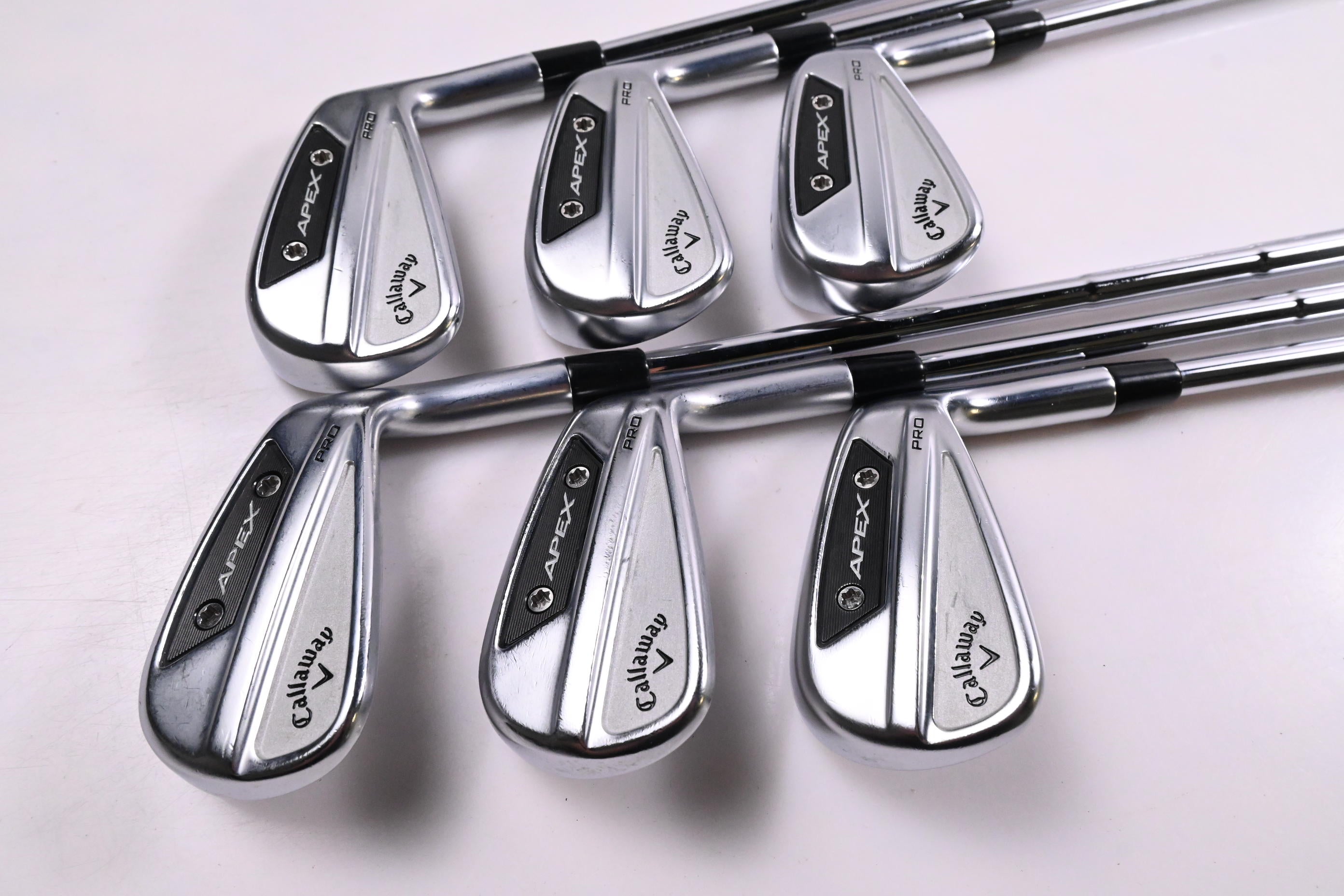 Callaway Apex Pro 24 Irons / 5-PW / Stiff Flex Dynamic Gold Mid 115 S300 Shafts