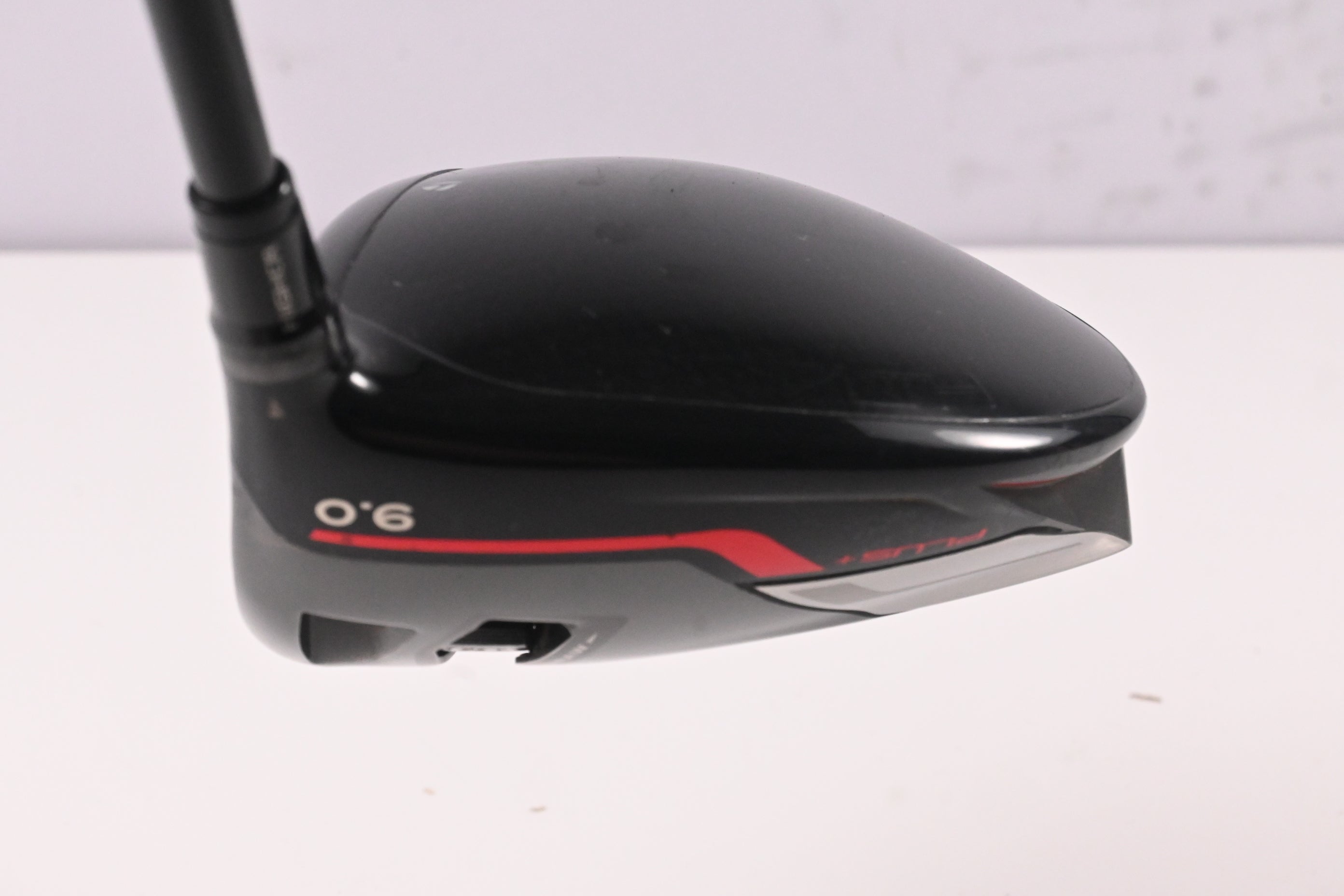 Taylormade Stealth Plus Driver / 9 Degree / Stiff Flex HZRDUS Smoke RDX Red 60