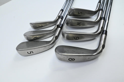 Ping G Series Irons / 5-PW+SW / Blue Dot / Stiff Flex Ping AWT 2.0 Shafts