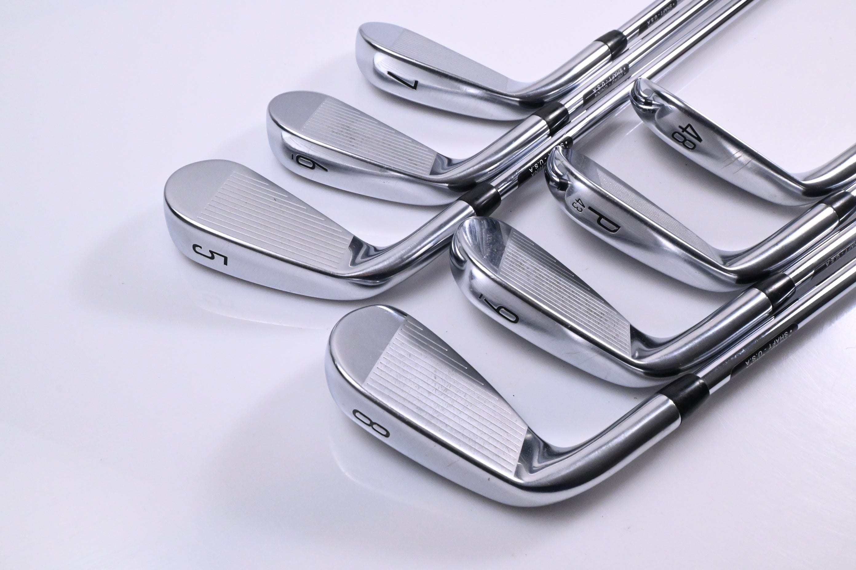 Titleist T300 2021 Irons / 5-PW+48° / Regular Flex AMT Red R300 Shafts