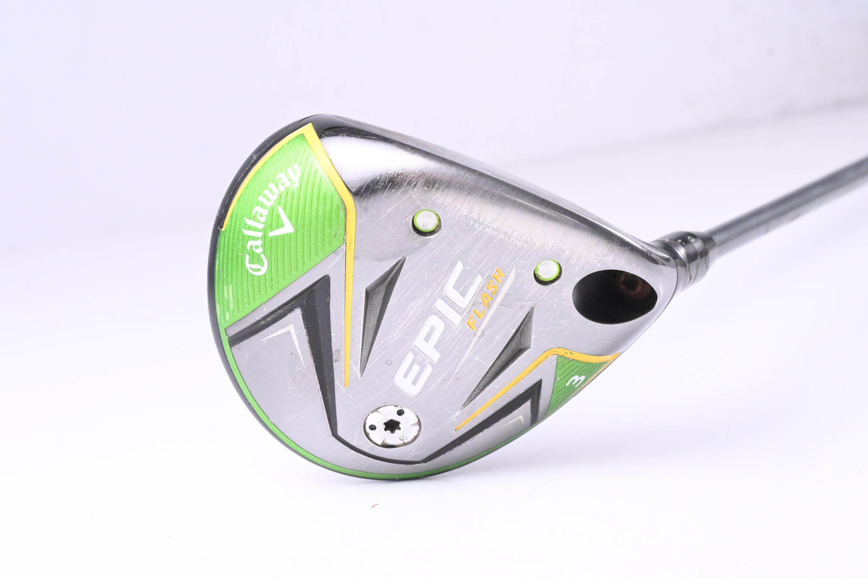 Callaway Epic Flash #3 Wood / 15 Degree / Stiff Flex Denali Charcoal 60 Shaft