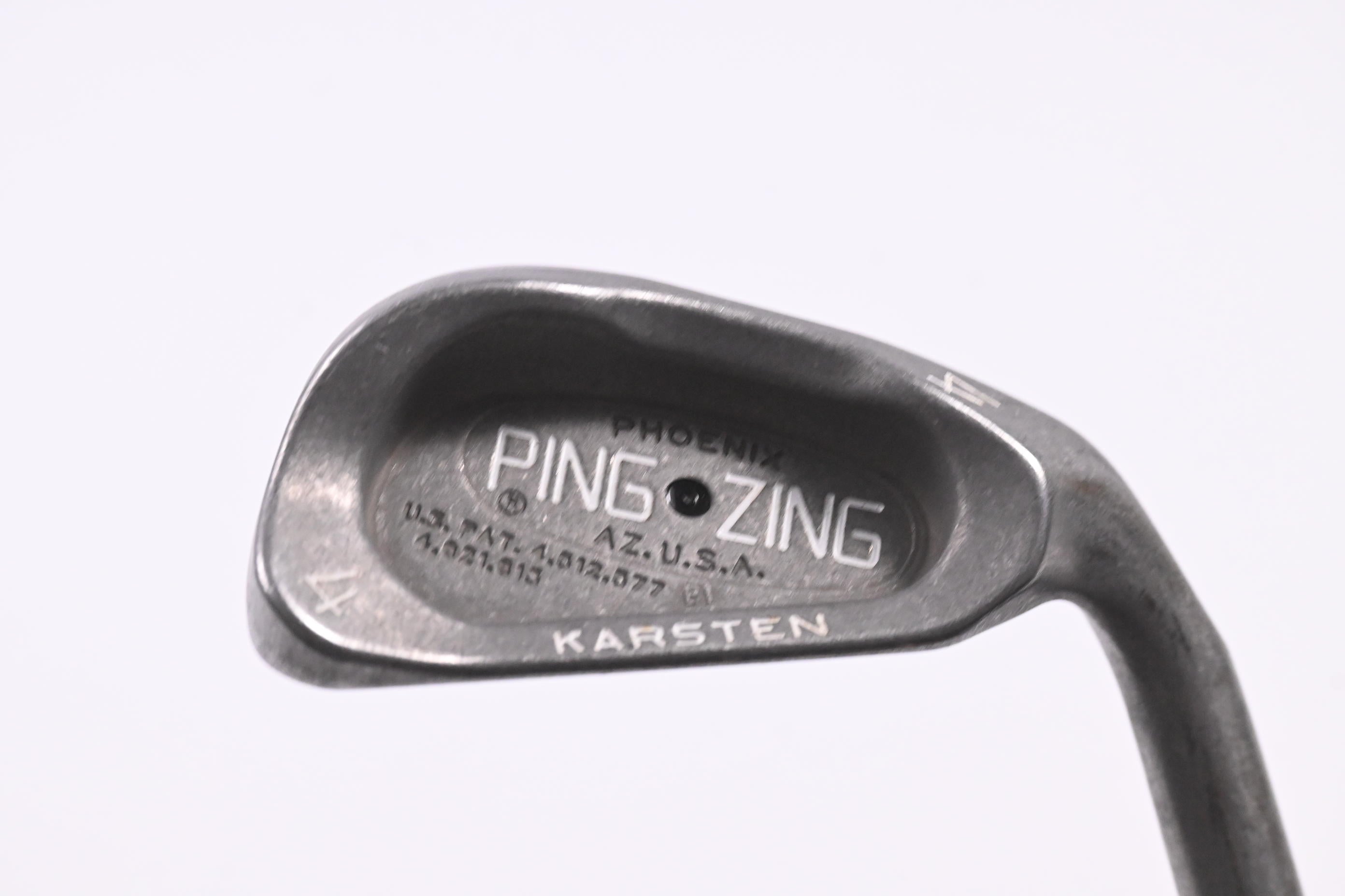 Ping Zing #4 Iron / 24 Degree / Black Dot / Stiff Flex Ping KT-M Shaft