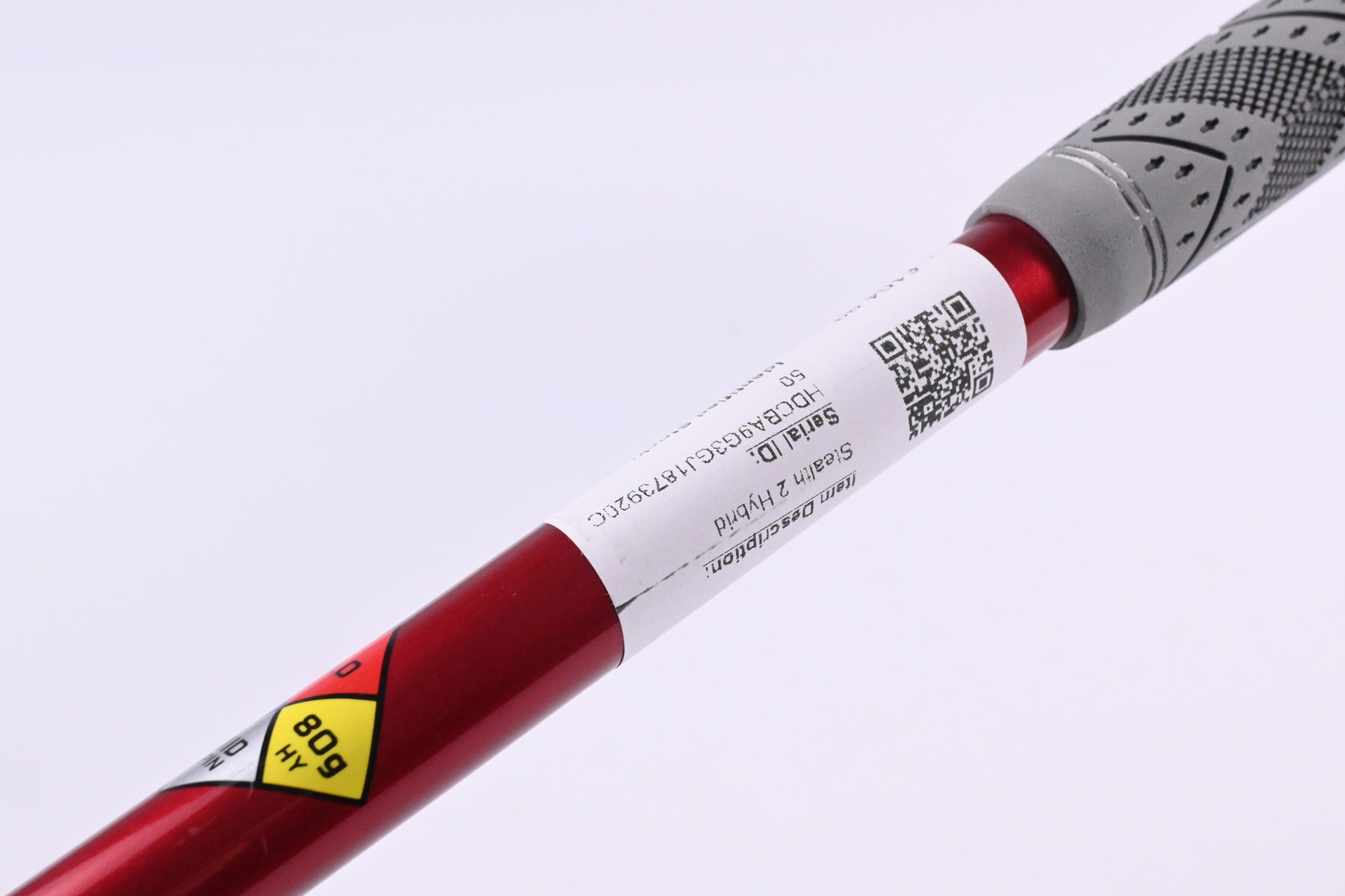 Taylormade Stealth 2 #4 Hybrid / 22 Degree / Stiff Flex HZRDUS Smoke RDX Red 80