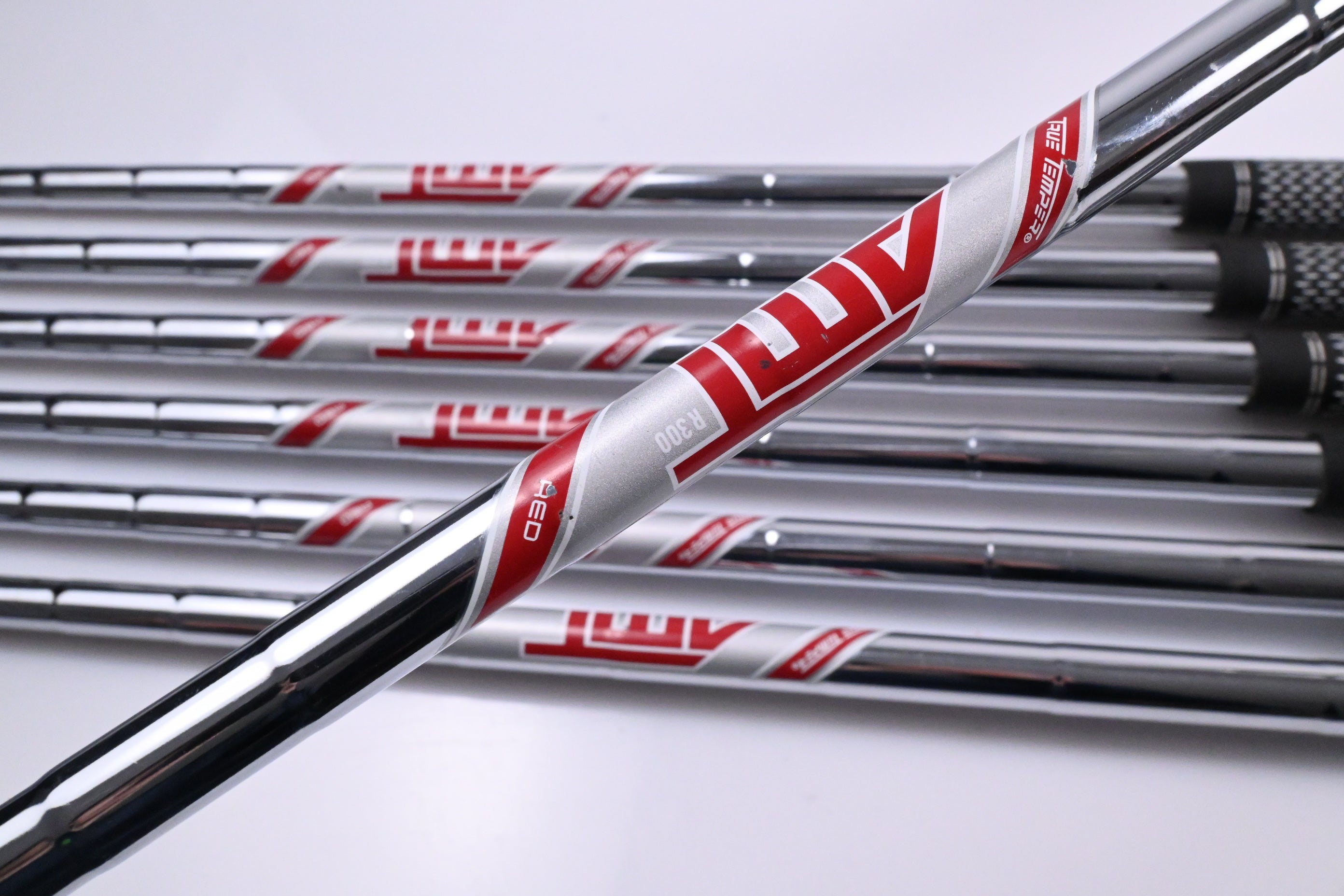 Titleist T300 2021 Irons / 5-PW+48° / Regular Flex AMT Red R300 Shafts
