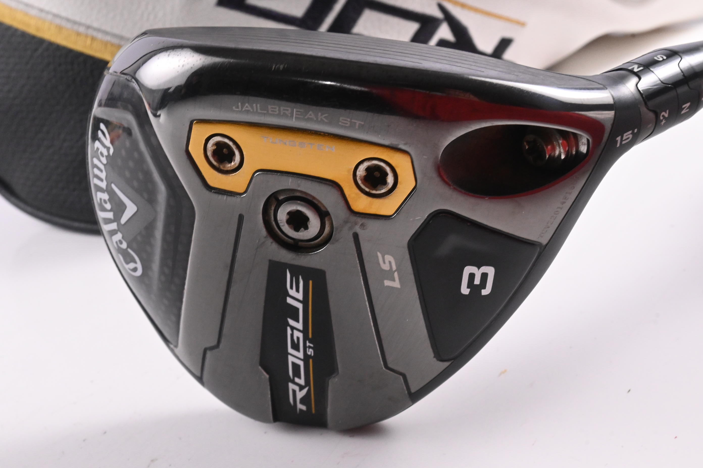 Tour Issue Callaway Rogue ST LS #3 Wood / 15 Degree / X-Flex Fubuki J 70 Shaft