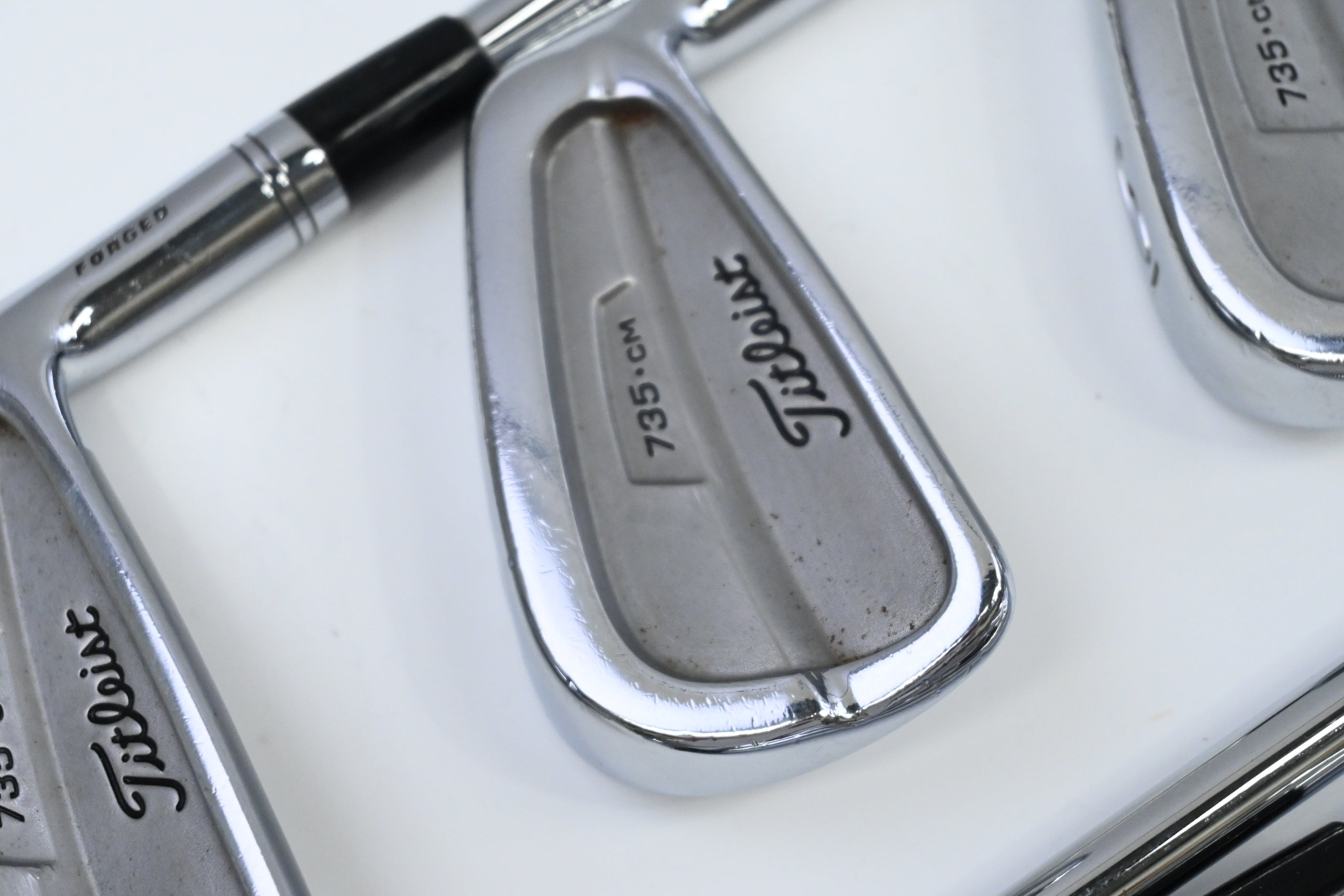 Titleist 735.CM Irons / 4-PW / Stiff Flex Dynamic Gold S300 Shafts