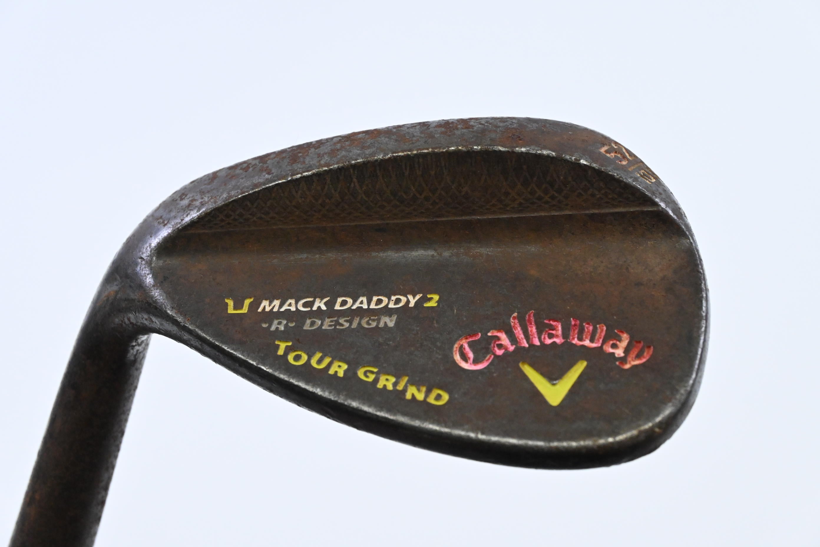 Left Hand Callaway Mack Daddy 2 Tour Grind Gap Wedge / 52 Degree / Wedge Flex