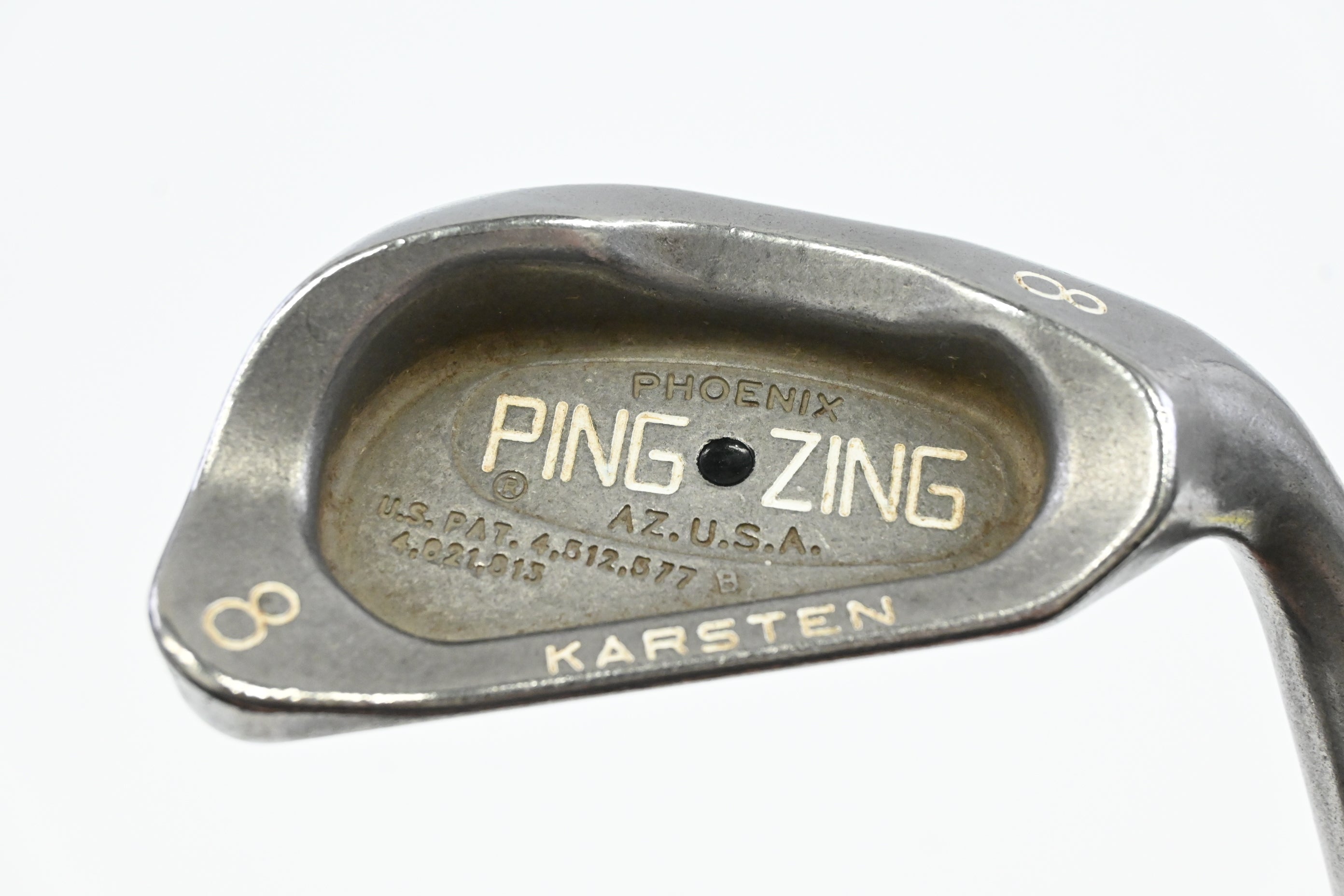 Ping Zing #8 Iron / Black Dot / Stiff Flex Ping KT-M Shaft