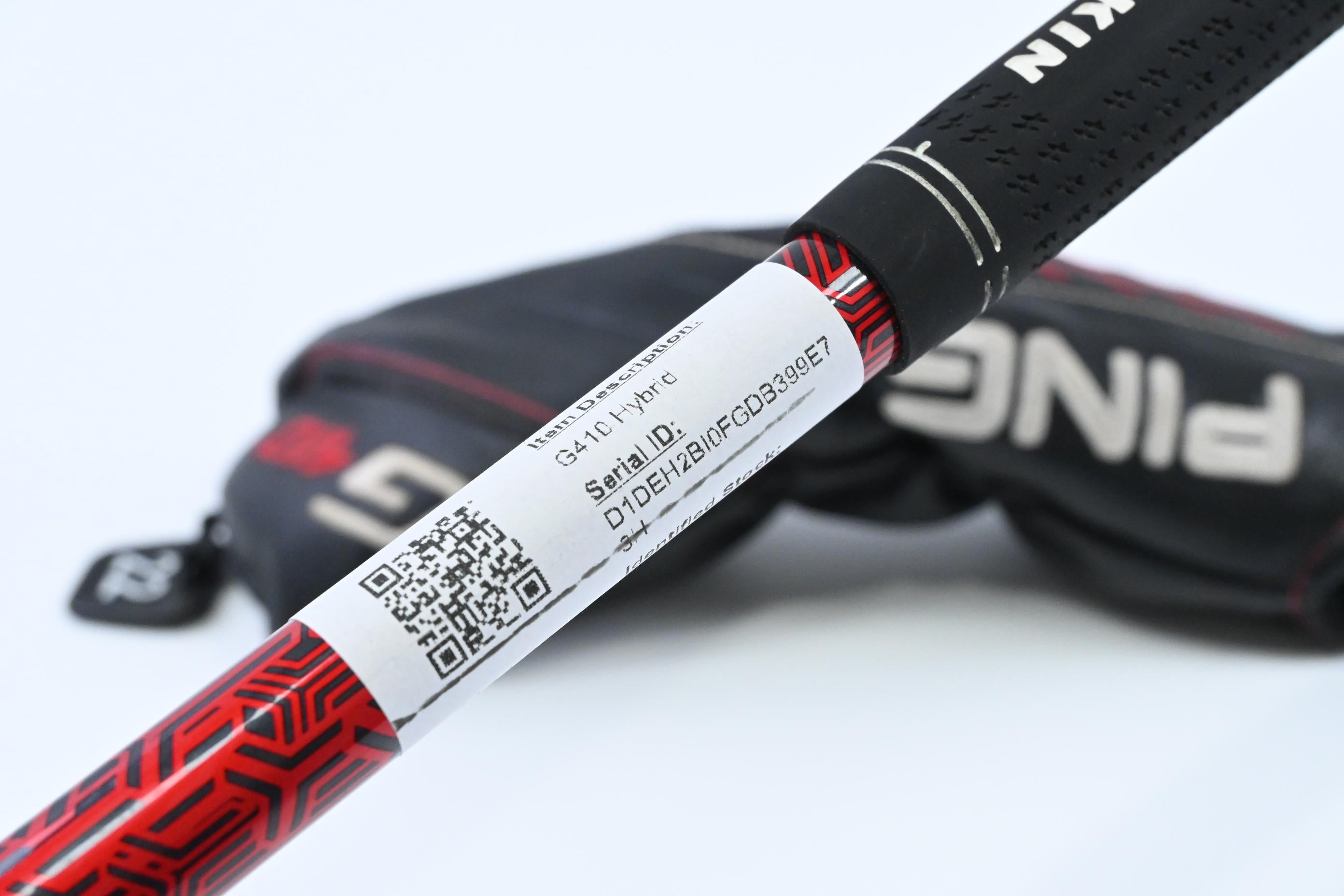 Ping G410 #4 Hybrid / 22 Degree / Regular Flex Ping Alta CB Red 70 Shaft