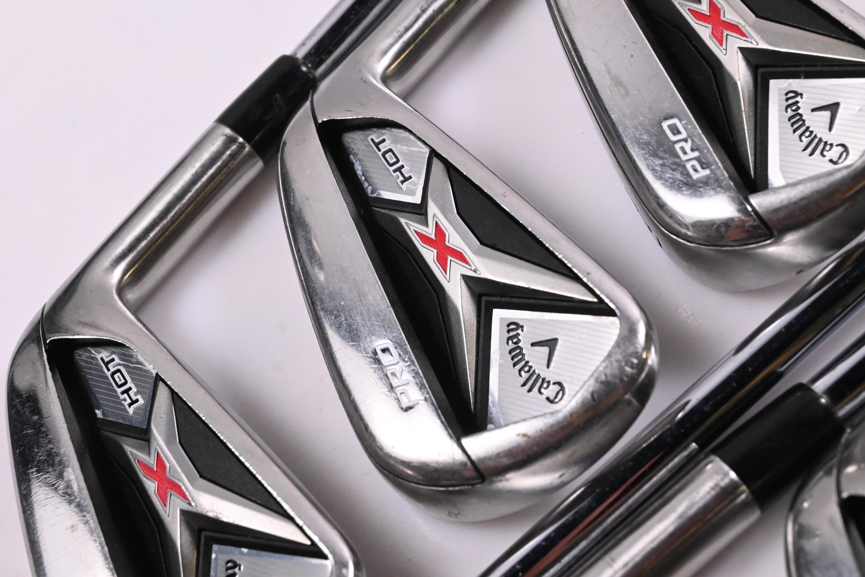 Callaway X Hot Pro Irons / 4-PW / X-Flex Dynamic Gold X100 Shafts