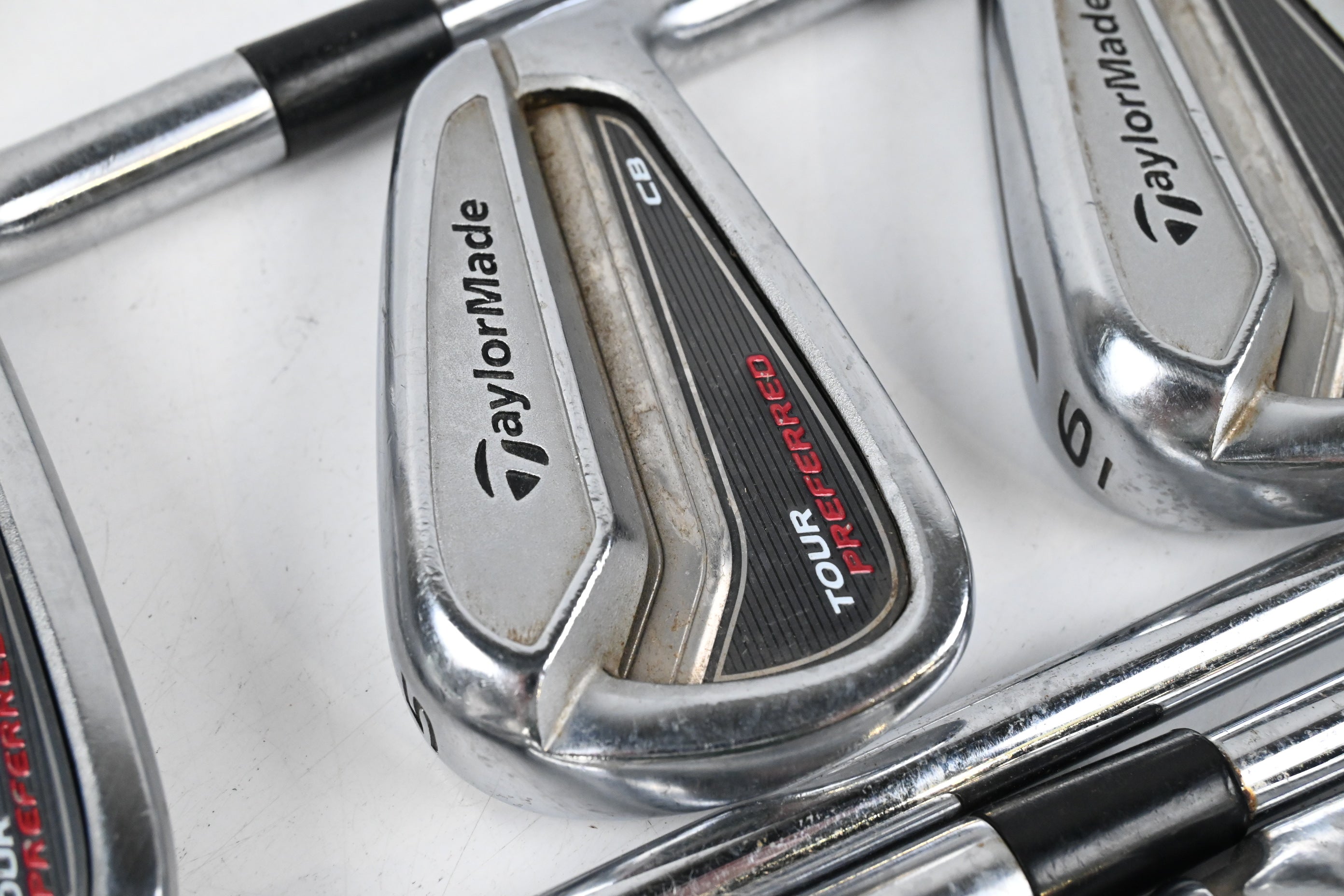 Taylormade Tour Preferred CB 2014 Irons / 4-PW / Regular Flex KBS Tour Shafts