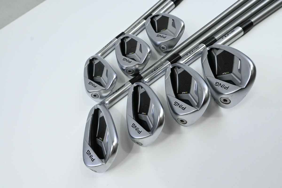 Ping G430 Irons / 7-PW+45°+50°+54° / Black Dot / Senior Flex Ping Alta Quick 35
