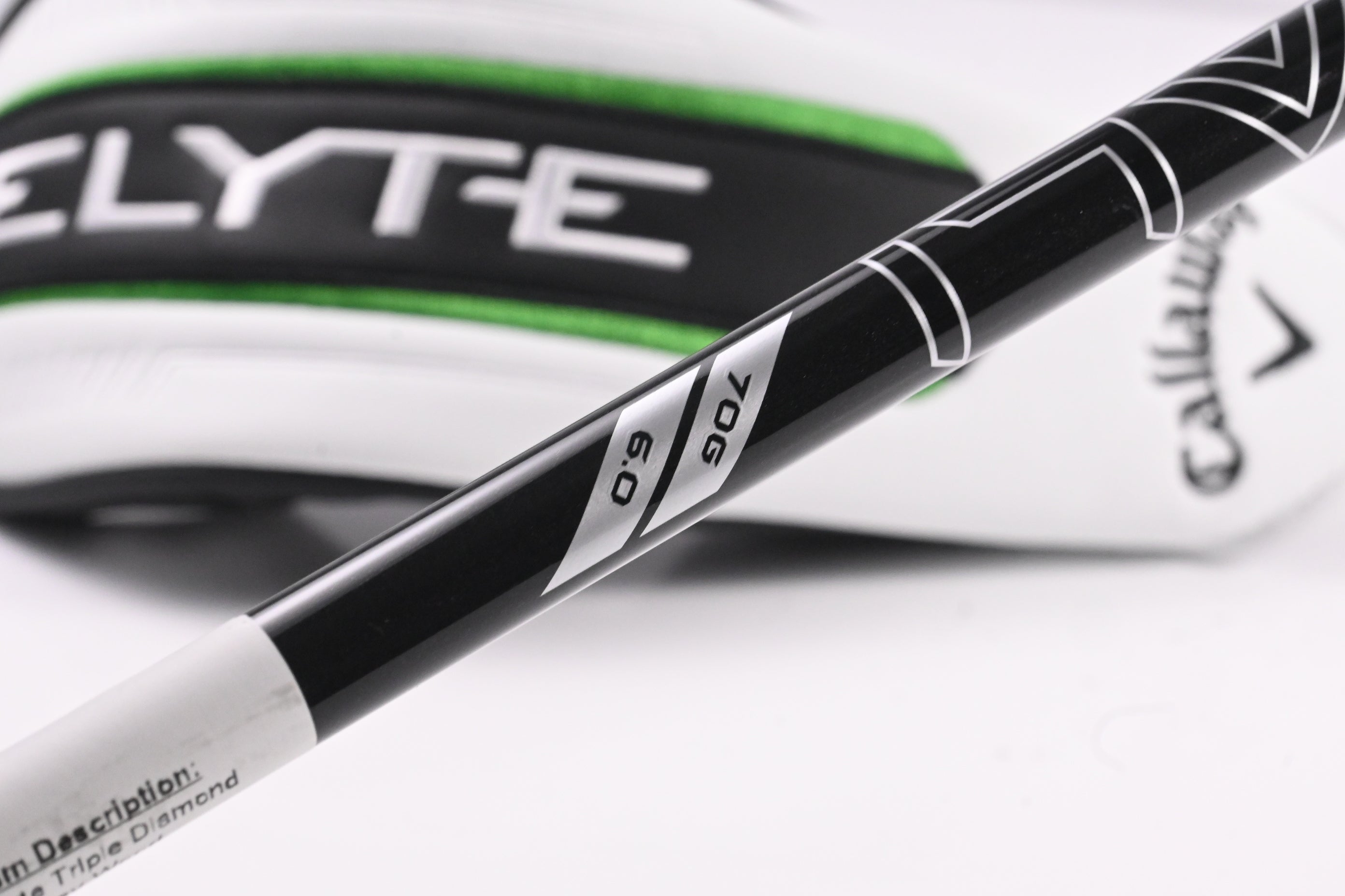 Callaway Elyte Triple Diamond #3 Wood / 15 Degree / Stiff Flex Denali Black 70