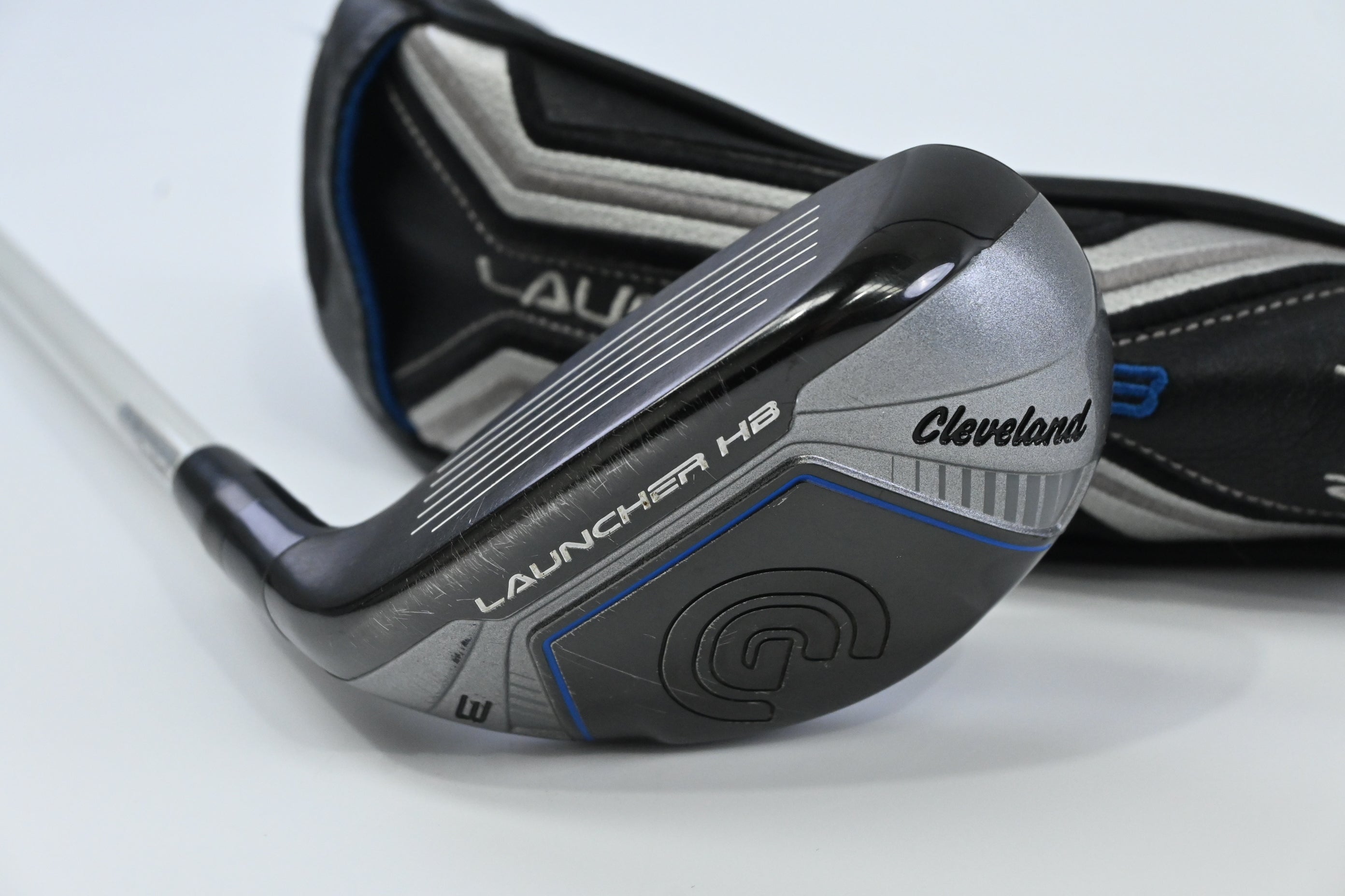 Left Hand Cleveland Launcher HB #3 Hybrid / 19 Degree / Stiff Flex Miyazaki 6