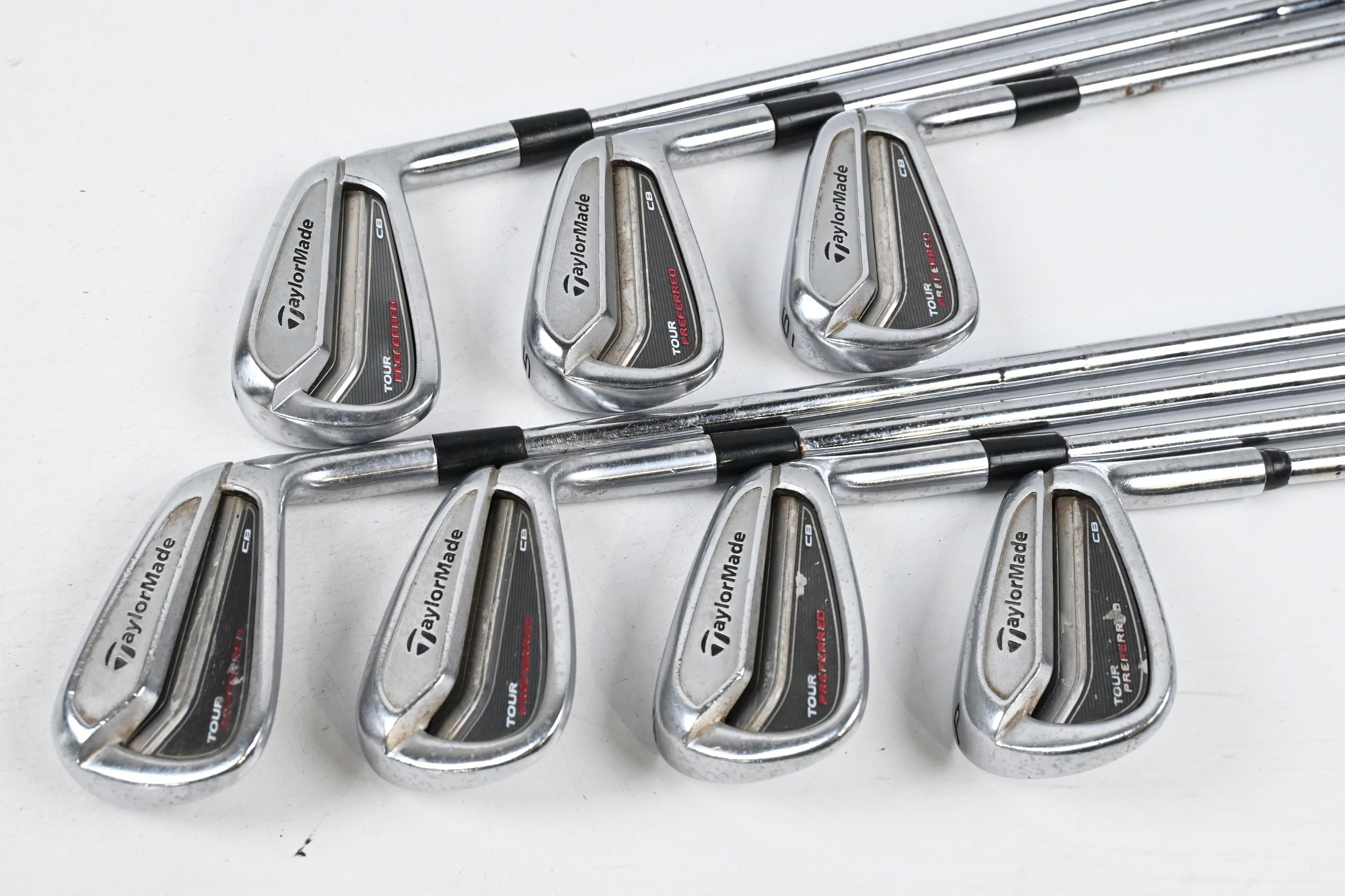 Taylormade Tour Preferred CB 2014 Irons / 4-PW / Regular Flex KBS Tour Shafts