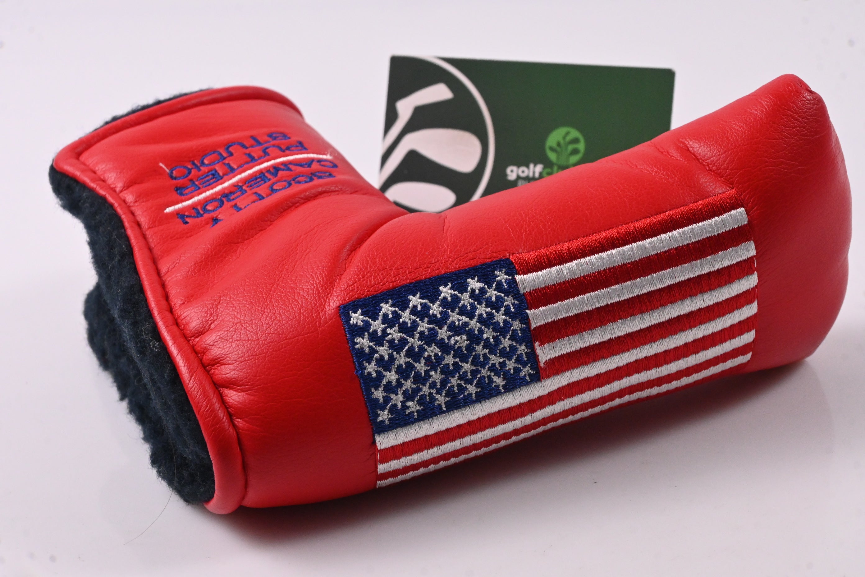 Scotty Cameron 2002 Red Flag Putter Cover / Blade / Red