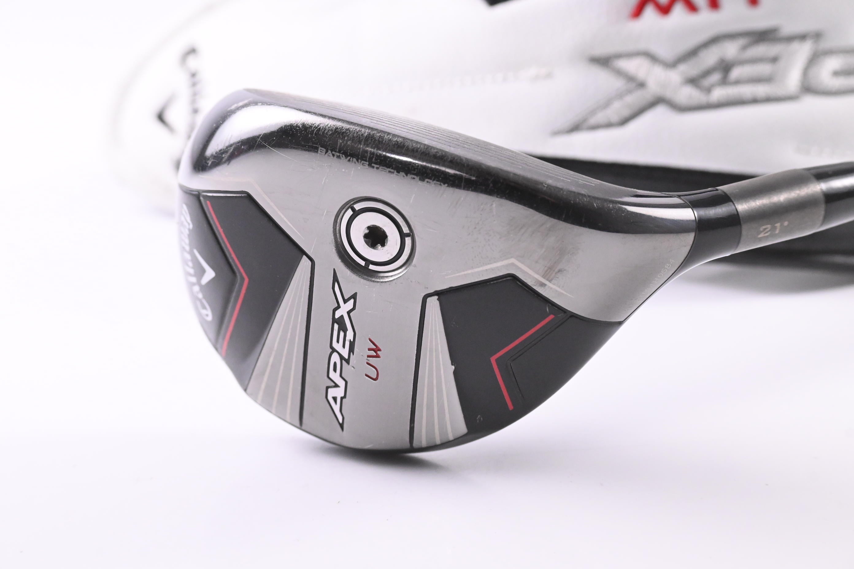 Tour Issue Callaway Apex UW #4 Hybrid / 21 Degree / Stiff Flex Ventus Velocore