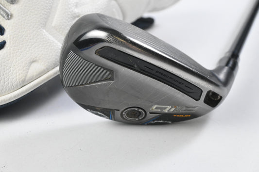 Taylormade Qi10 Tour #3 Hybrid / 19.5 Degree / Stiff Flex Tensei AV Limited Blue