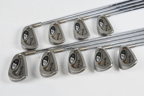 Ping i3+ Irons / 3-PW+SW / Black Dot / Stiff Flex Steel Shafts