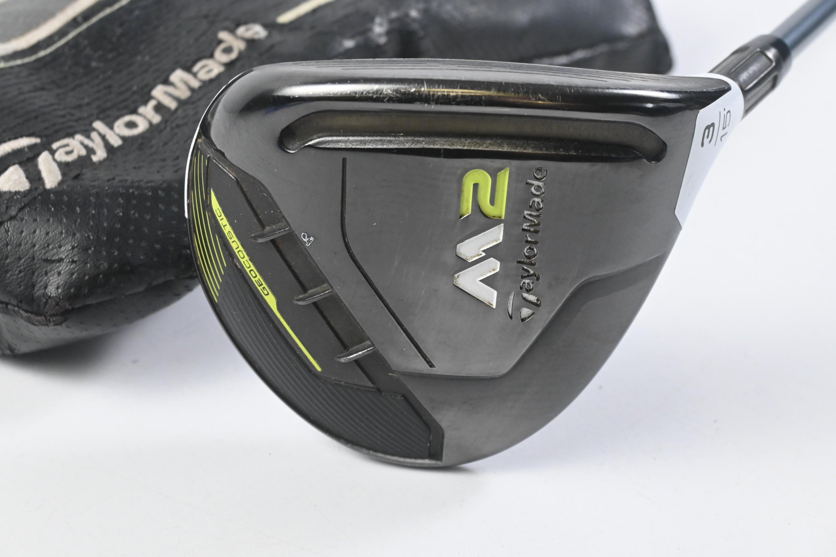 Taylormade M2 2017 #3 Wood / 15 Degree / Stiff Flex Matrix Ozik V4 70 Red Tie