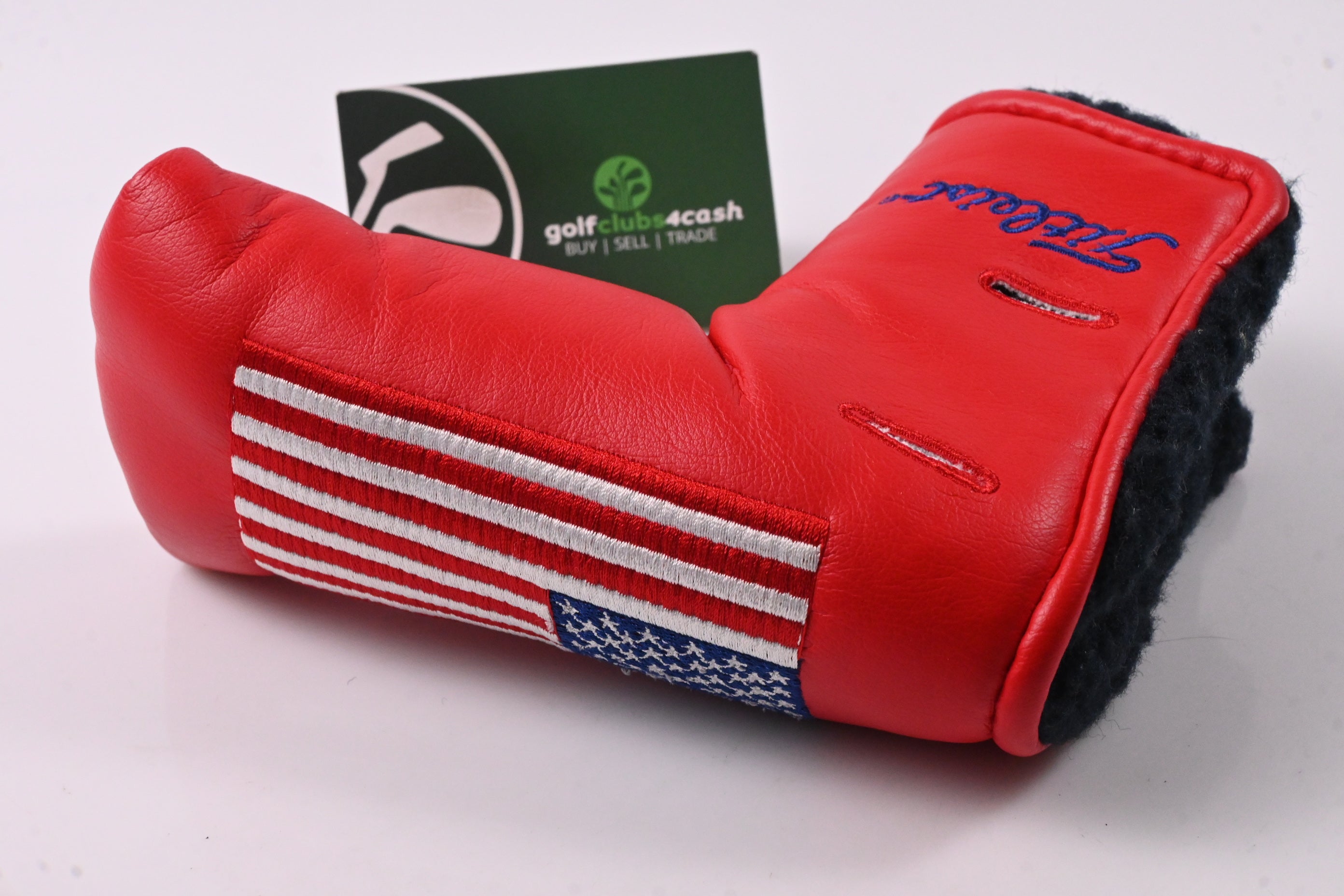 Scotty Cameron 2002 Red Flag Putter Cover / Blade / Red