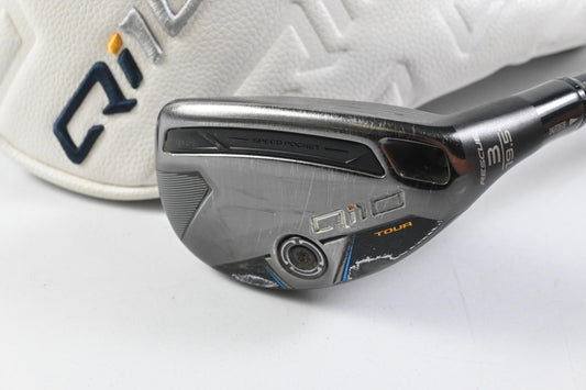 Taylormade Qi10 Tour #3 Hybrid / 19.5 Degree / Stiff Flex Tensei AV Limited Blue
